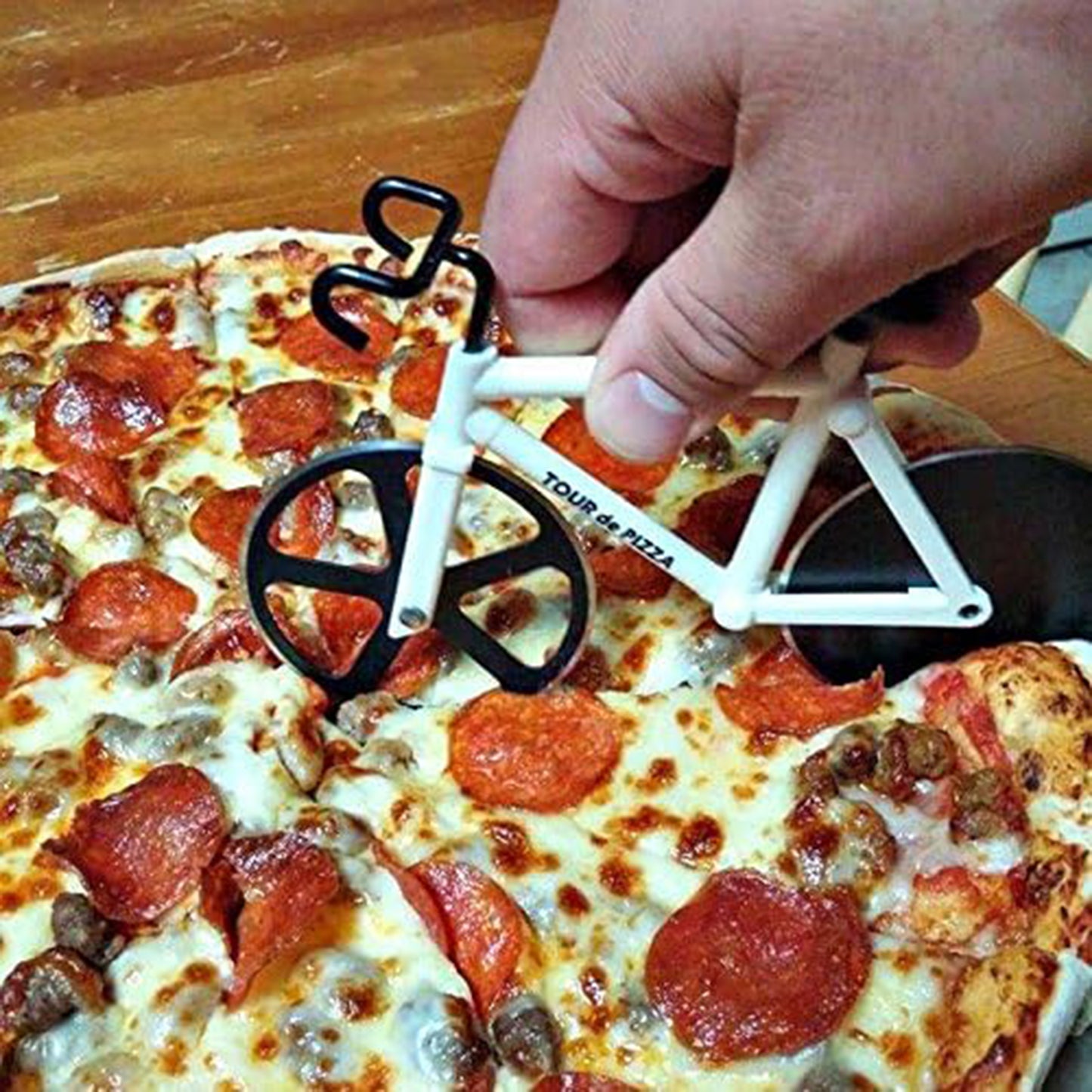 LTAW231【100 PCS】Bicycle Pizza Cutter