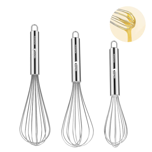 LTAW233【100 PCS】Stainless Steel Balloon Whisk Egg Beater