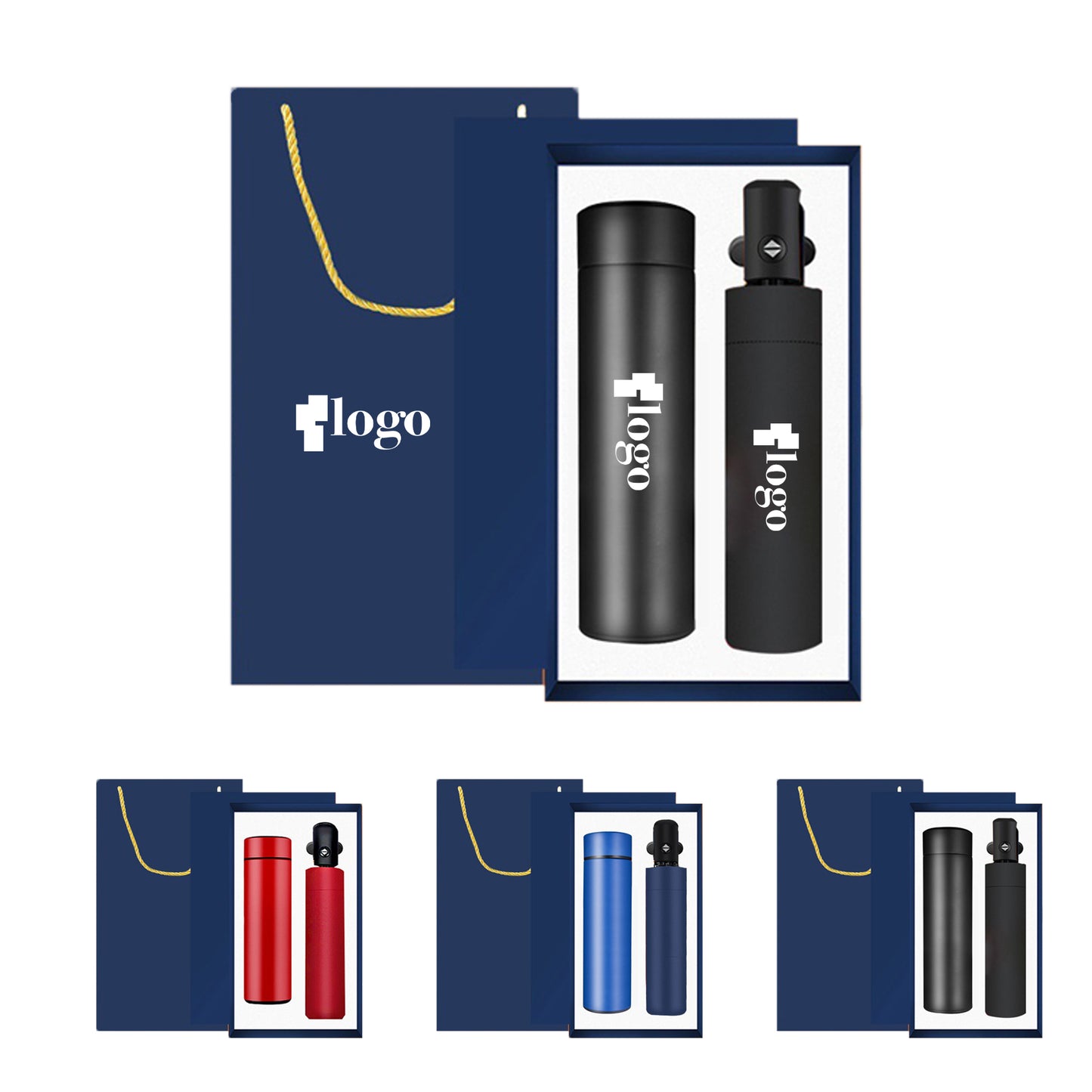 LTAW237【50 PCS】Vacuum Cup And Umbrella Gift Set