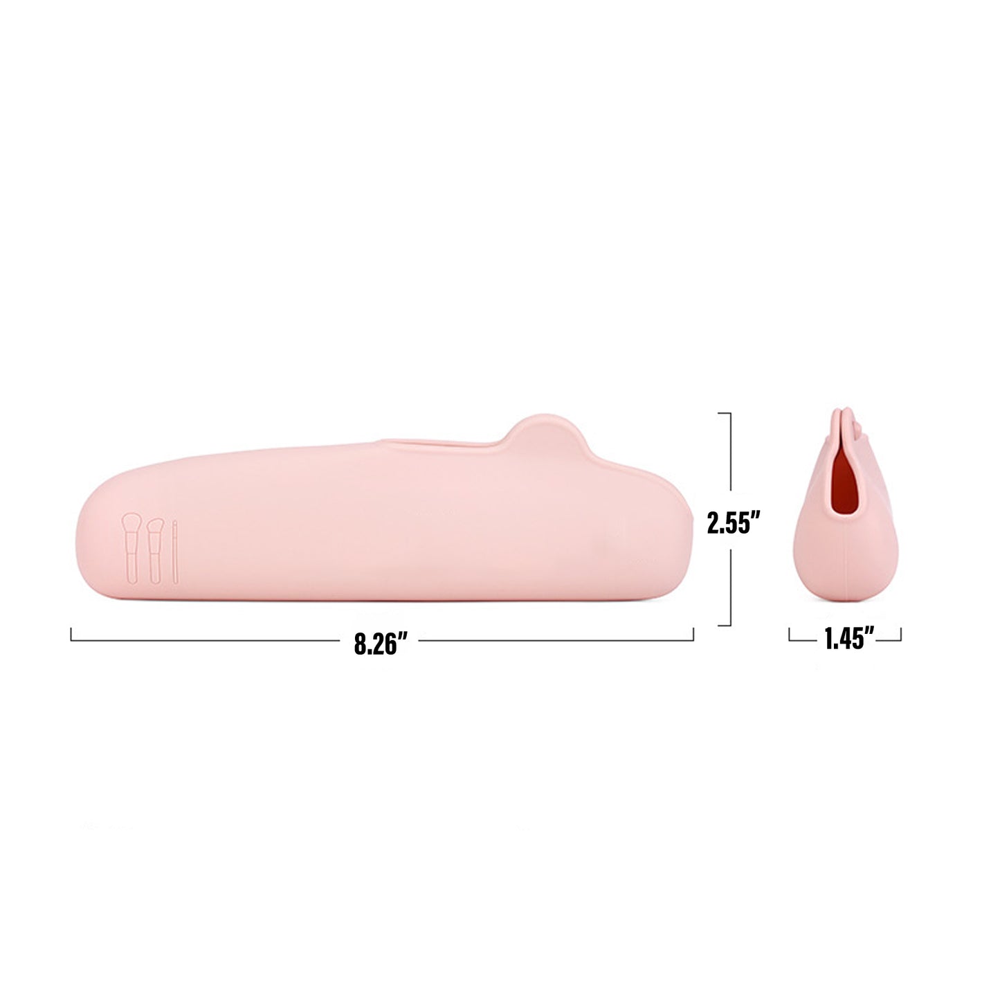 LTAW281【100 PCS】Silicone Makeup Brush Holder