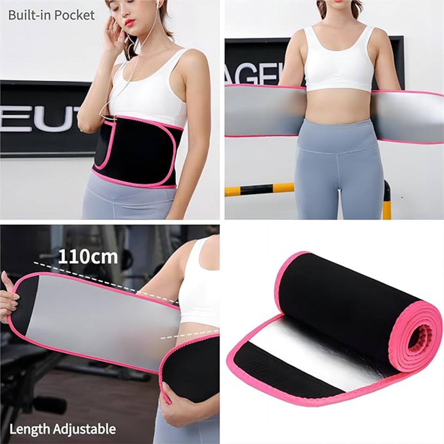 LTAW311【100 PCS】Sweat Waist Trimmer