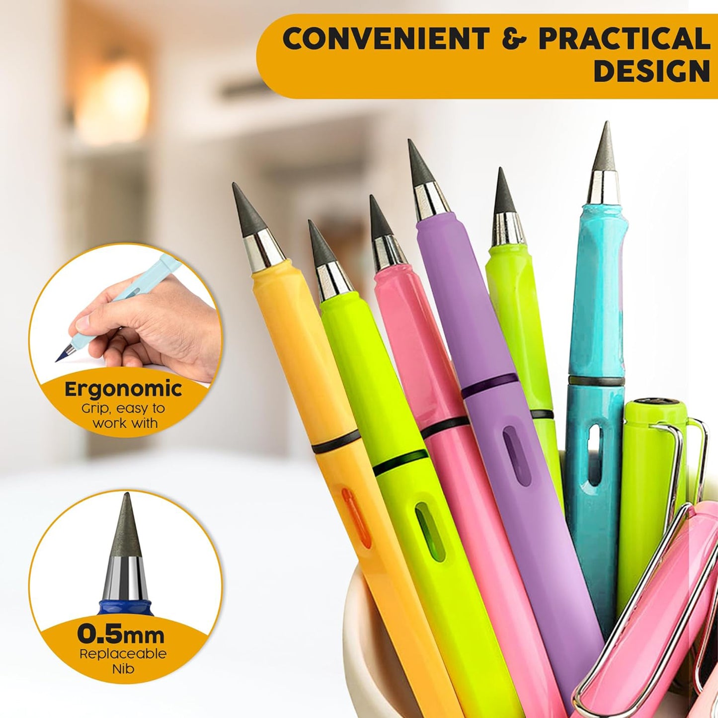 LTAW315【100 PCS】Everlasting Pencil