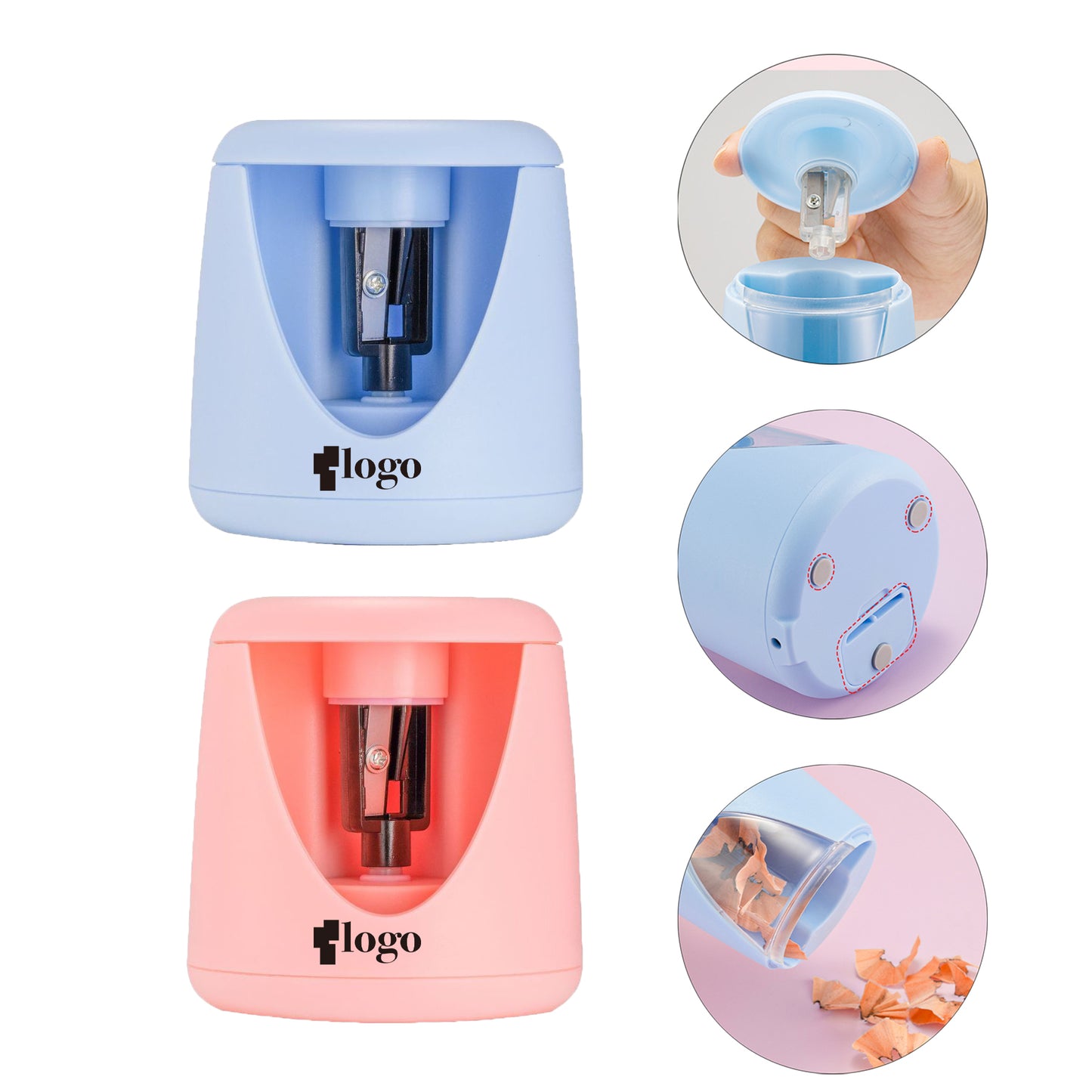 LTAW318【100 PCS】Battery Operated Pencil Sharpener