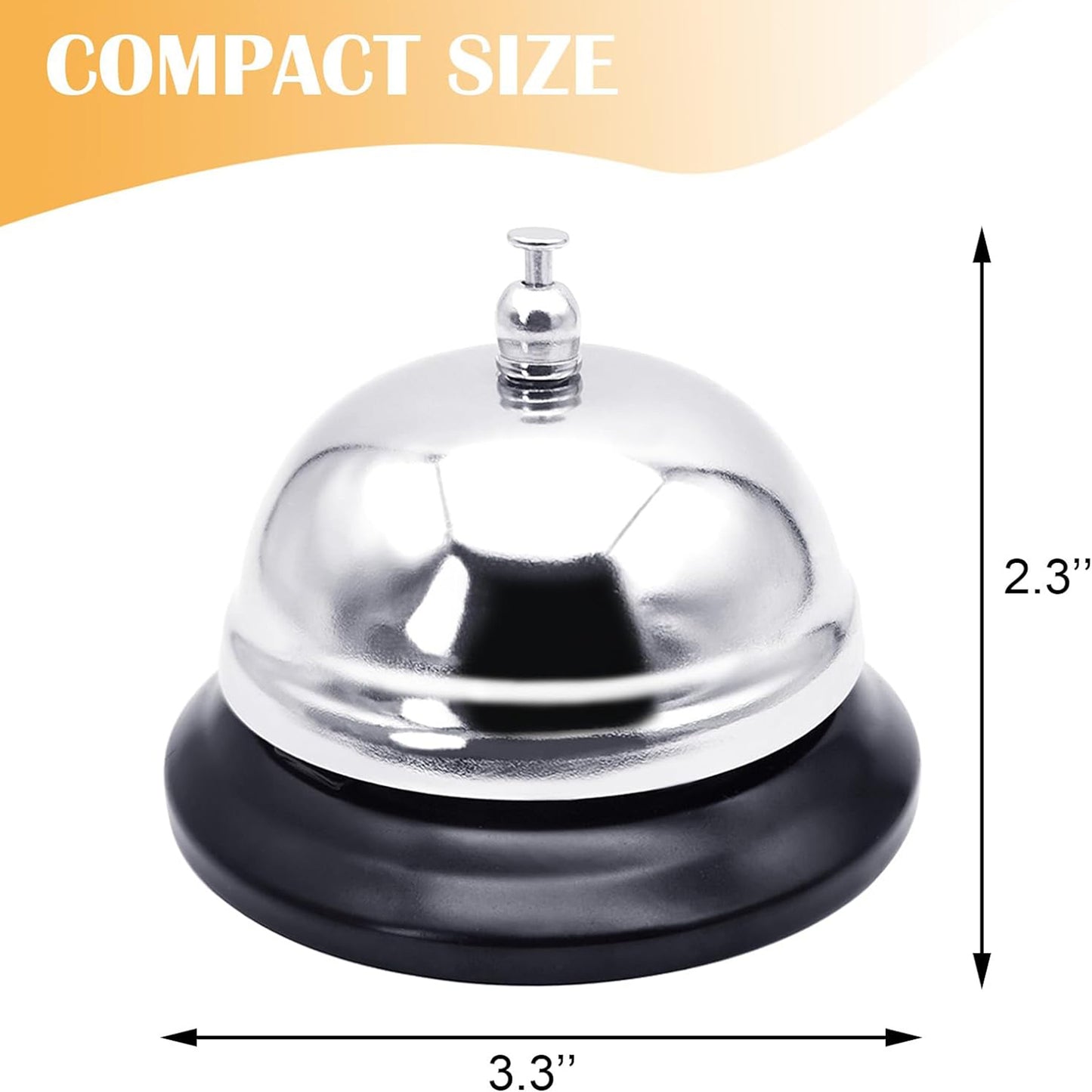 LTAW322【100 PCS】Service Bell for Hotels