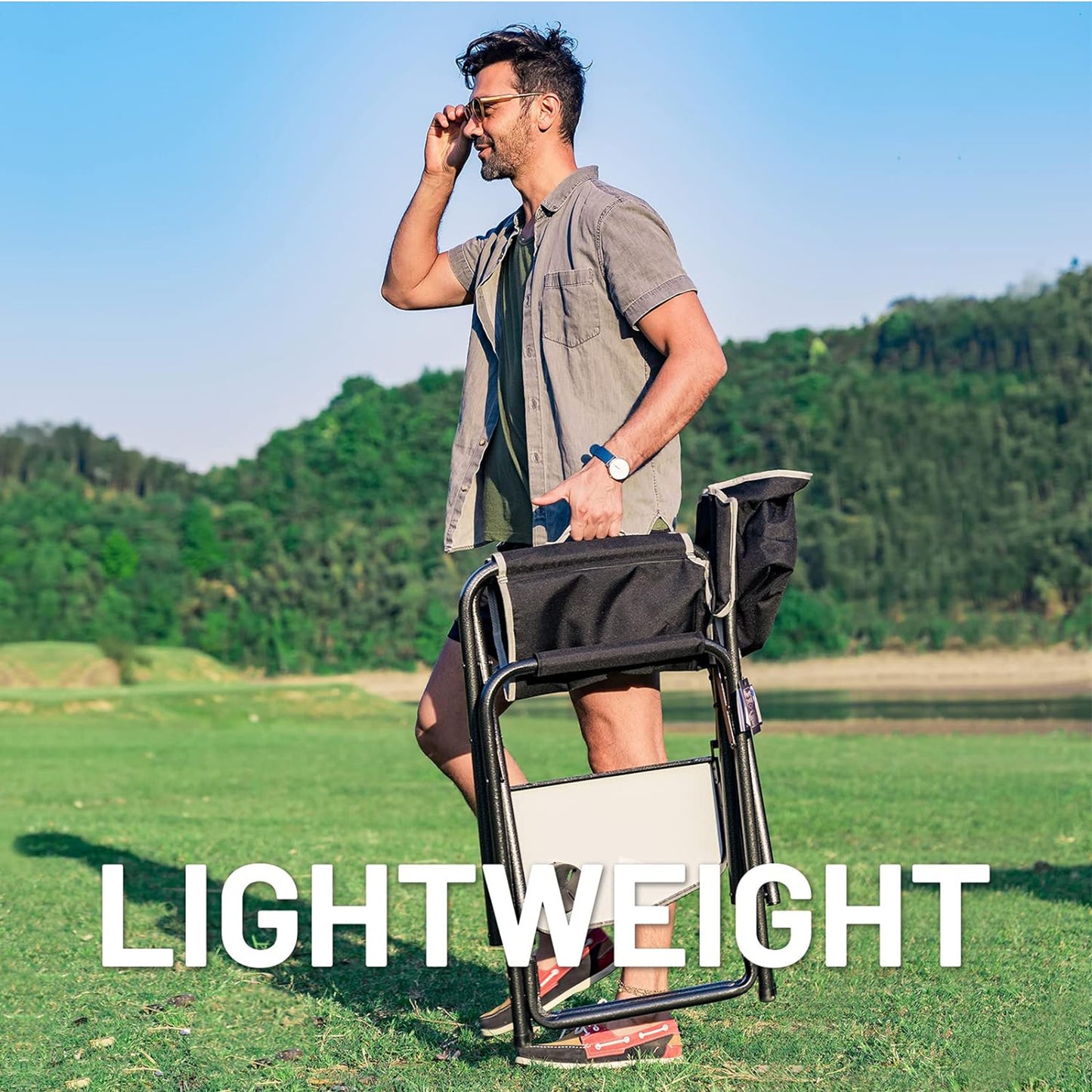 LTAW333【200 PCS】Lightweight Oversized Camping Chair