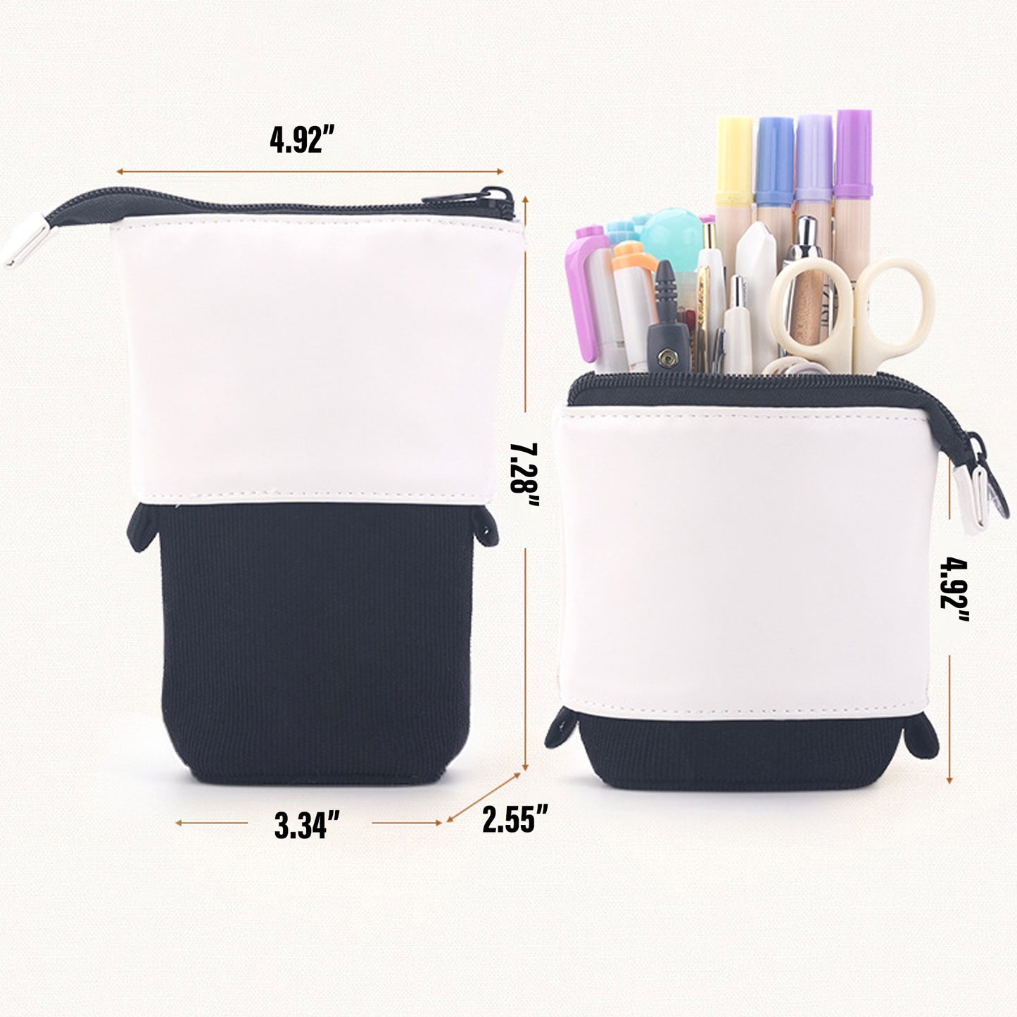 LTAW337【100 PCS】Telescopic Pencil Case