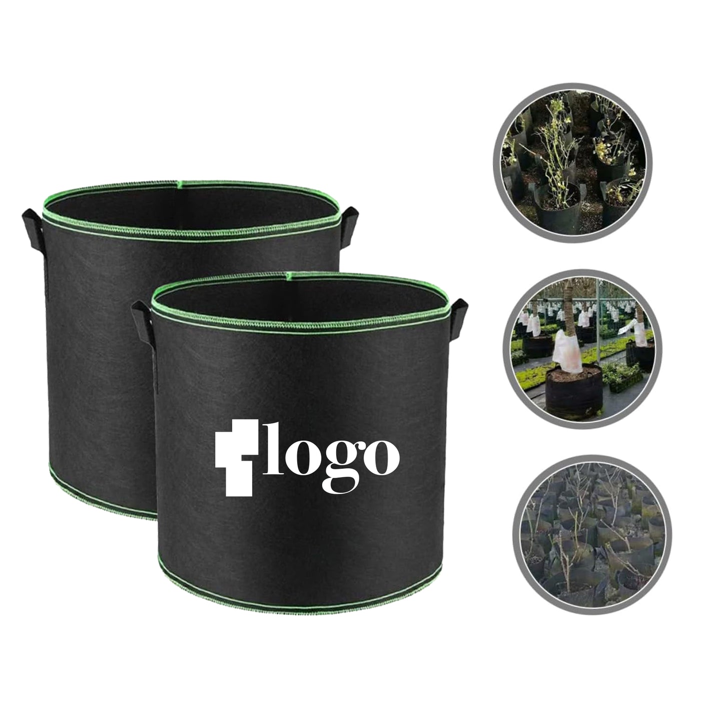 LTAW344【200 PCS】Plant Growing Pot Bags