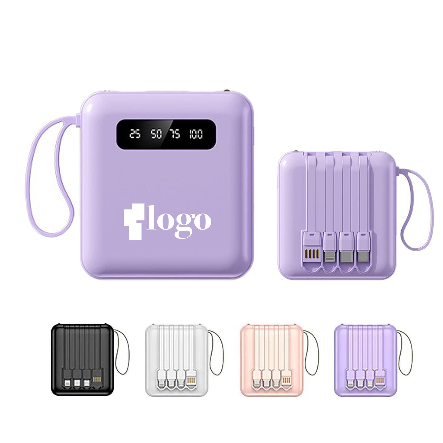 LTAW346【100 PCS】10000 mAh Portable Charger Power Bank