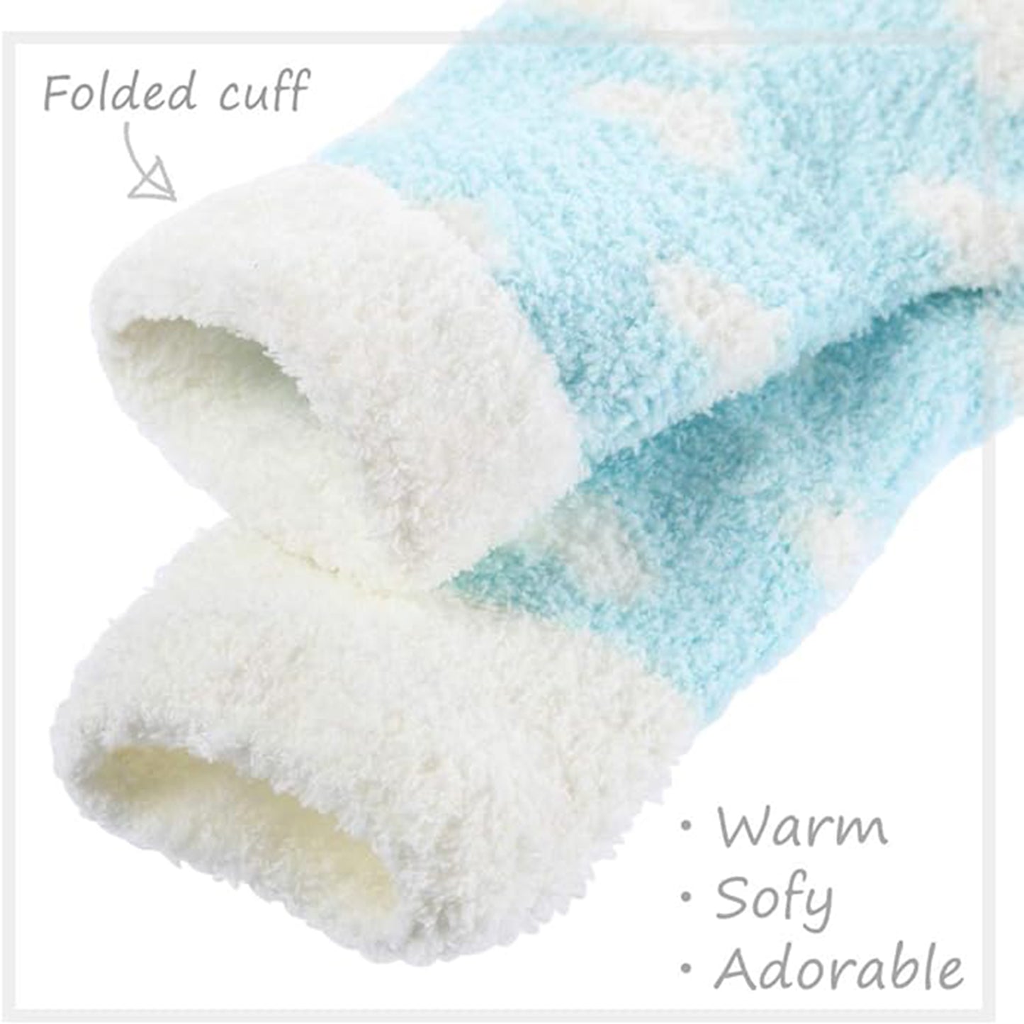 LTAW373【100 PCS】Plush Slipper Socks