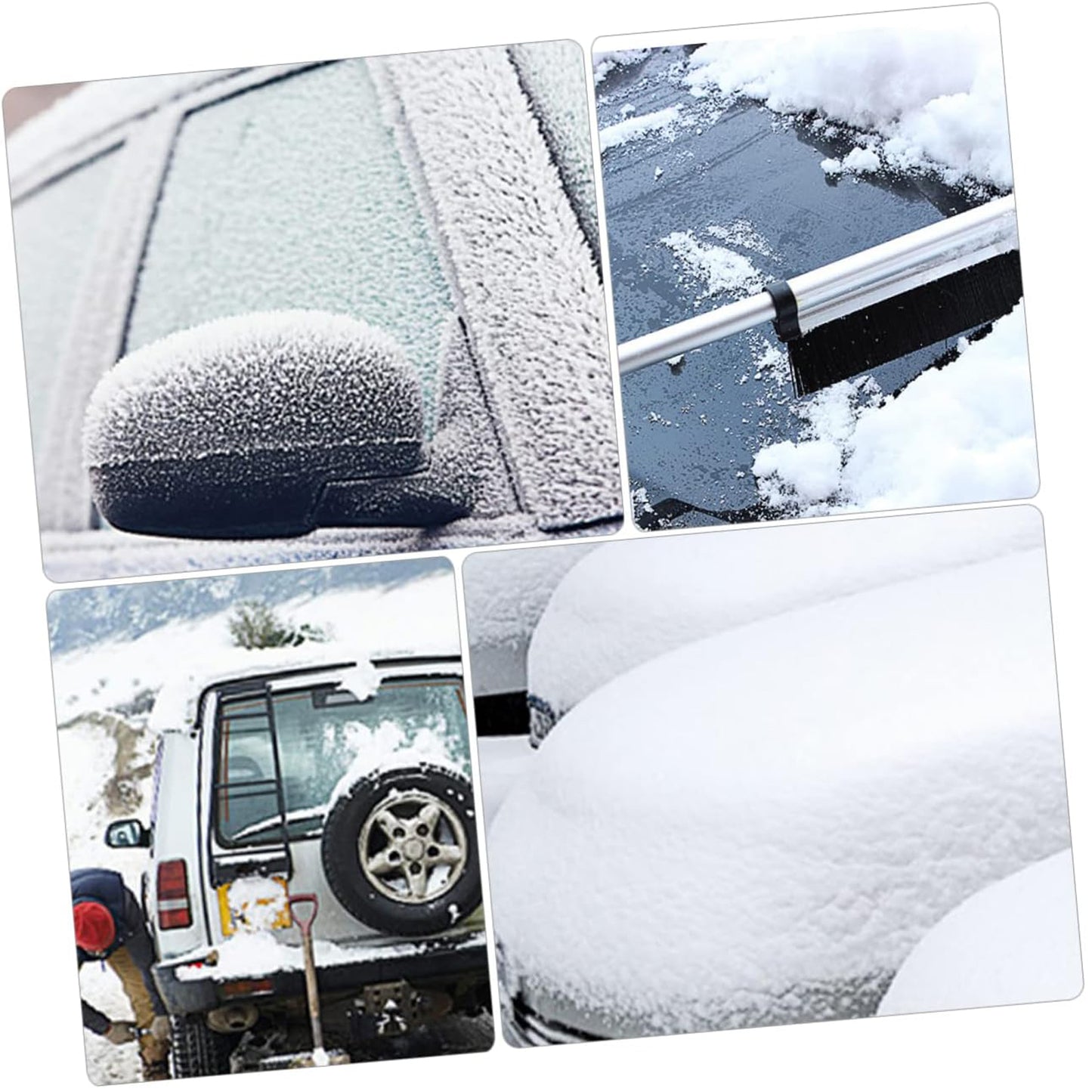 LTAW376【100 PCS】Car Snow Brush Ice Scraper