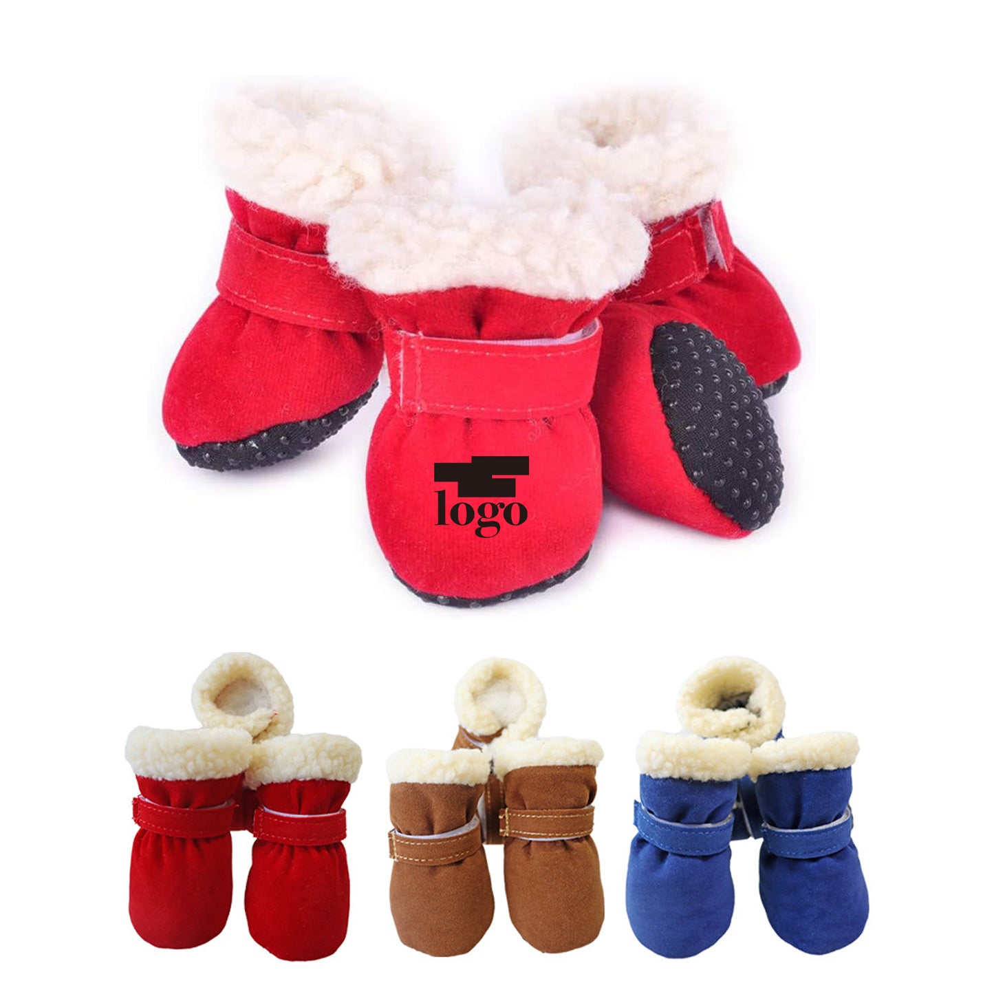 LTAW381【100 PCS】Warm Small Dog Snow Boots