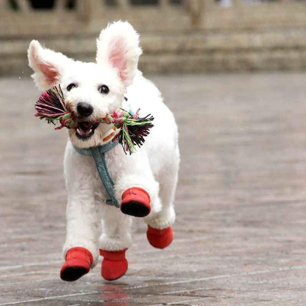 LTAW381【100 PCS】Warm Small Dog Snow Boots