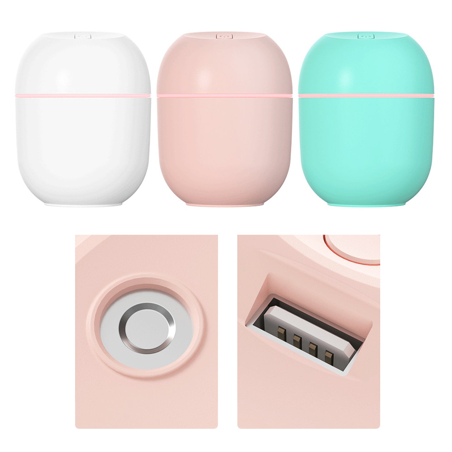 LTAW392【100 PCS】Portable Mini USB Mist Air Humidifier