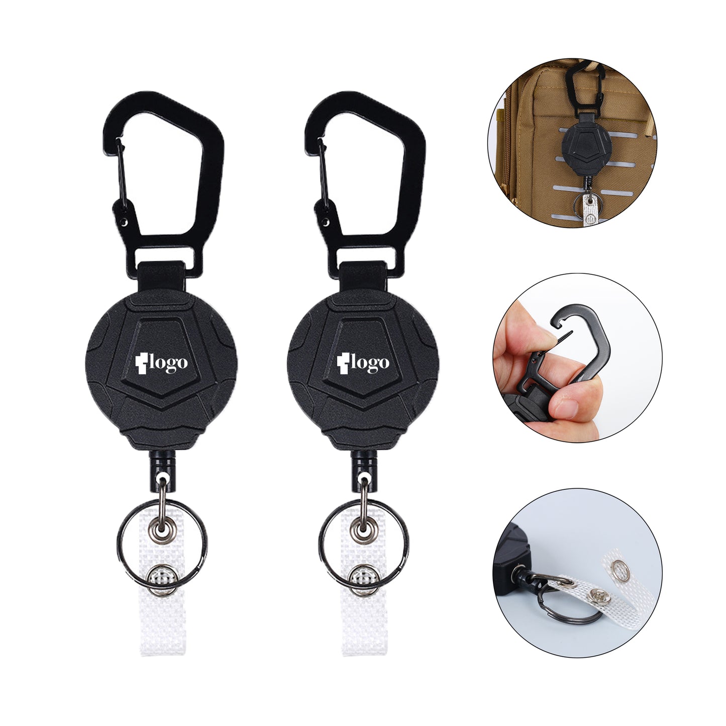 LTAW428【100 PCS】Retractable Keychain