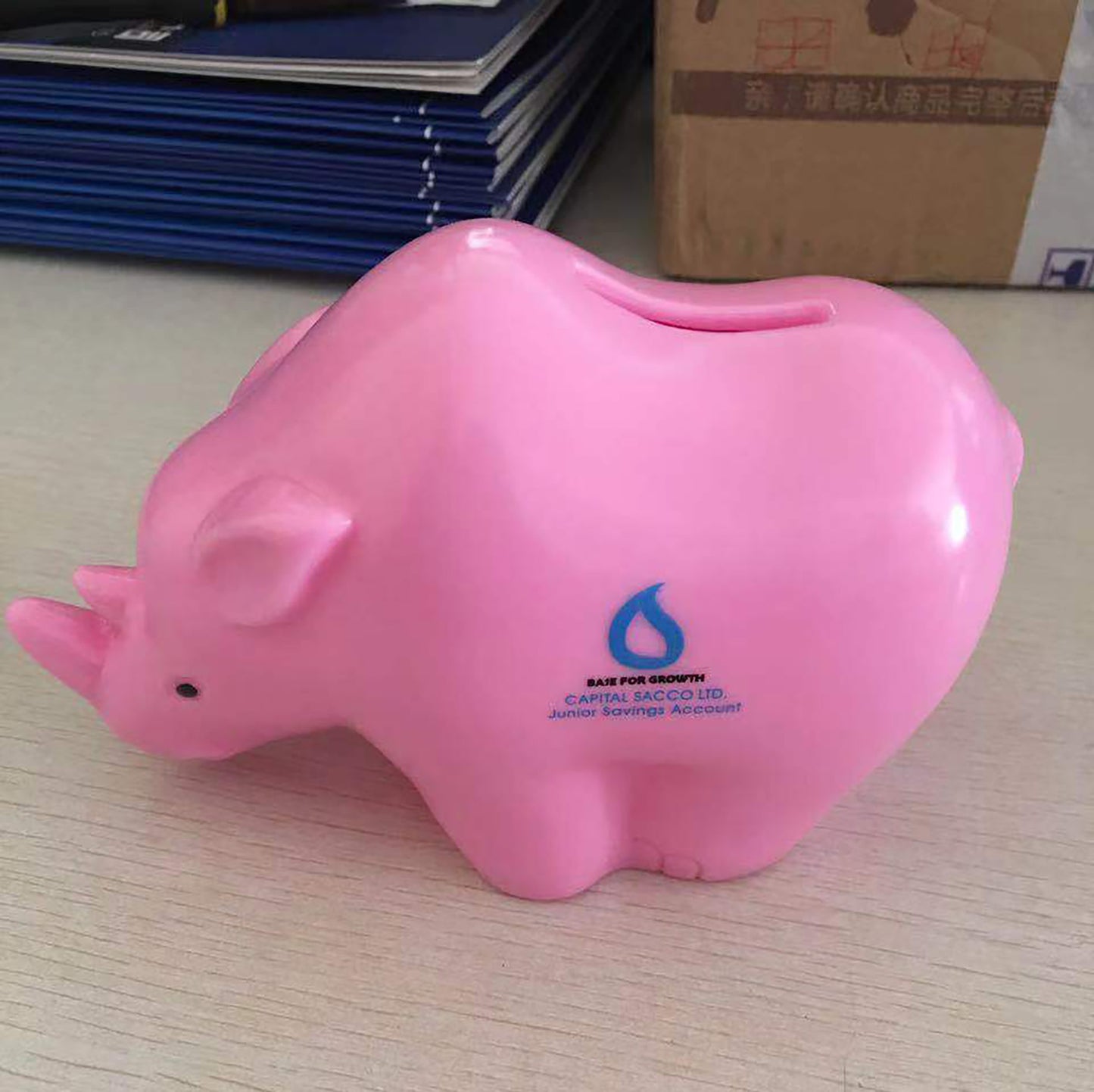 LTPB-01【500 PCS】Rhino Piggy Bank Coin Bank Money Box