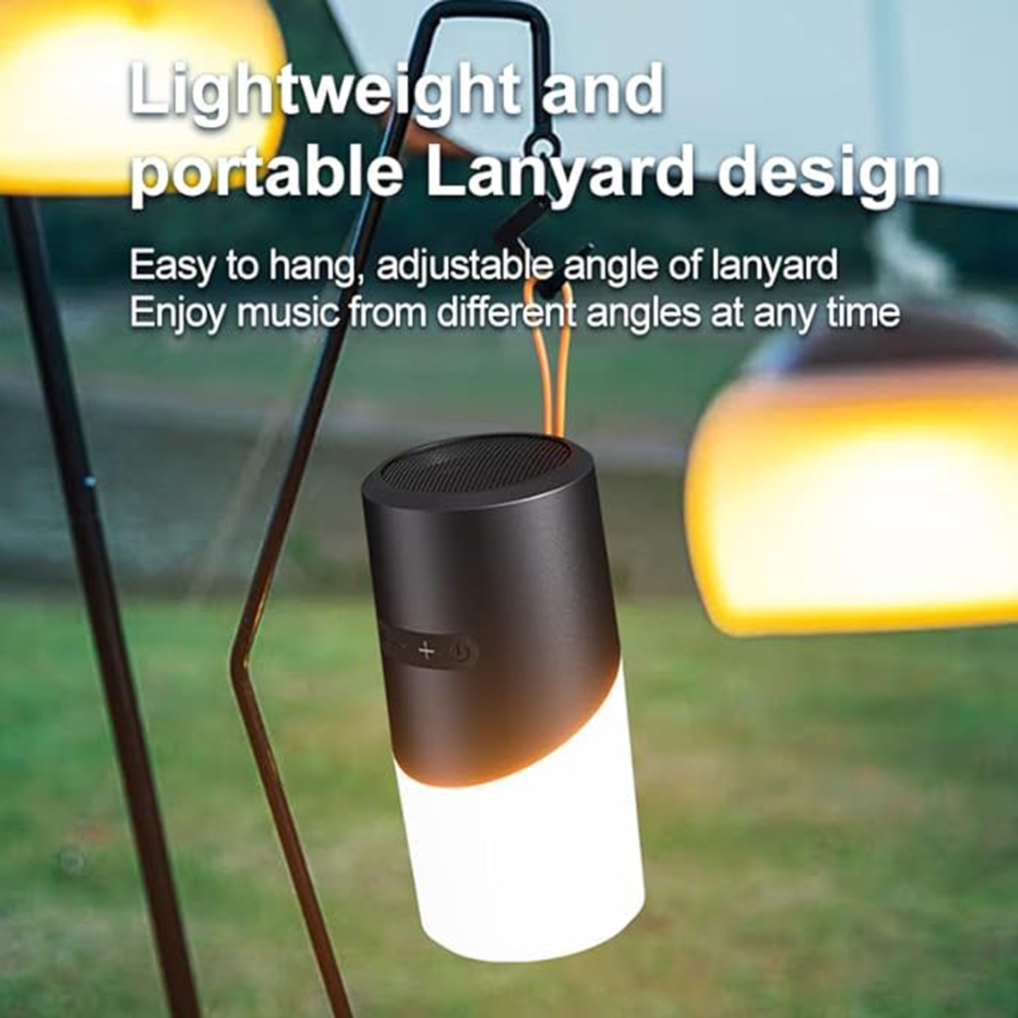 LTAW439【100 PCS】Portable Bluetooth Speaker  with RGB LED Light