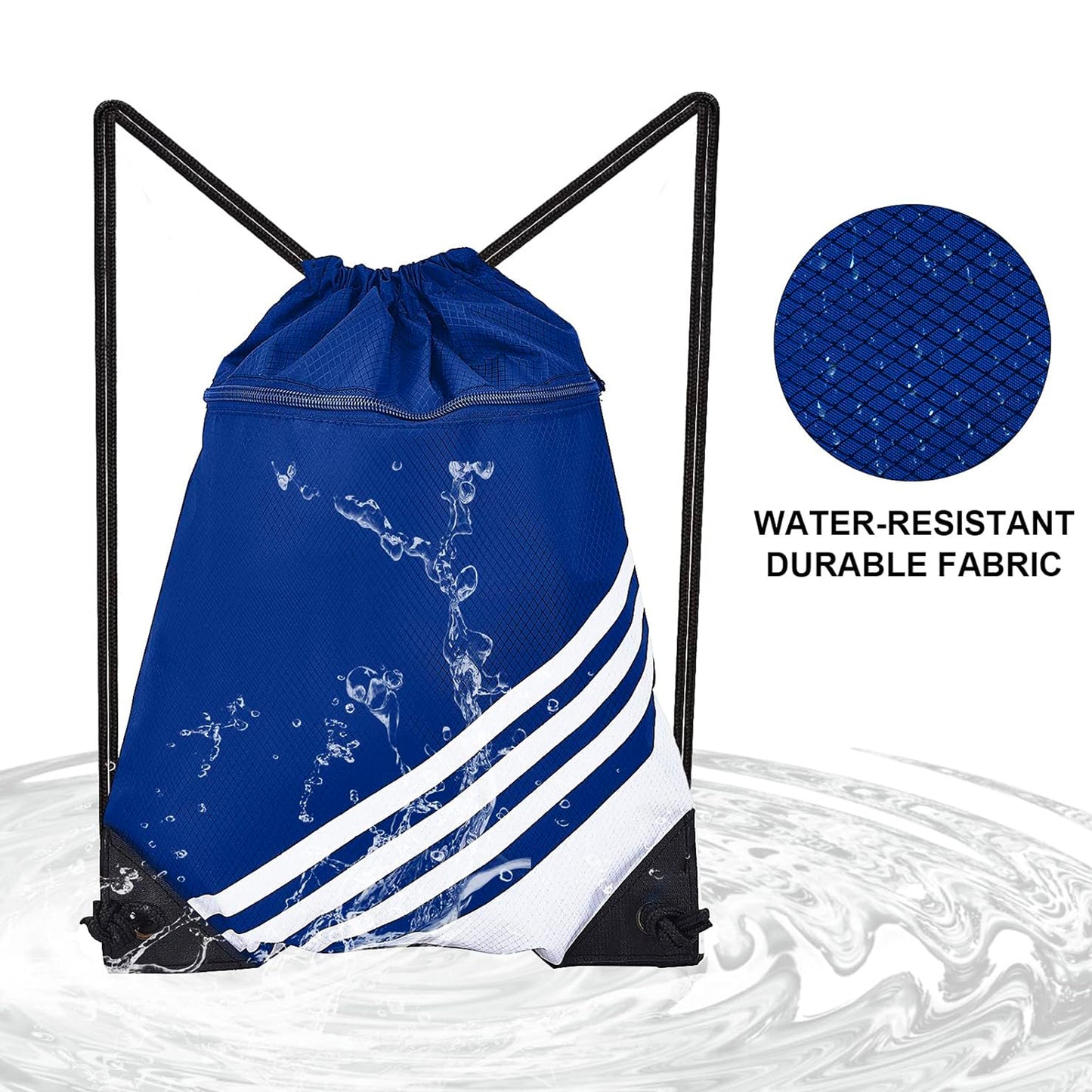 LTAW440【100 PCS】Water Resistant Sports Gym Backpack