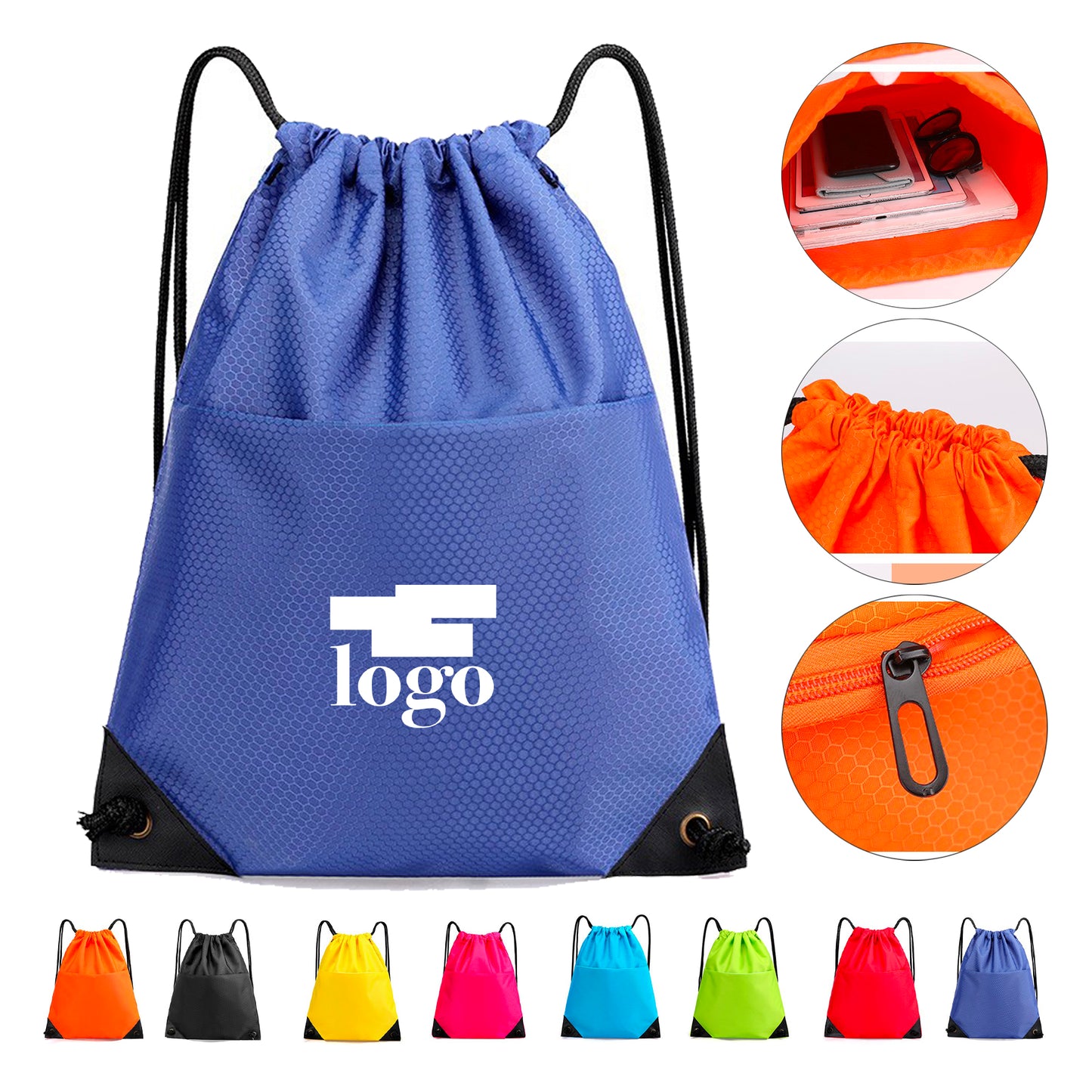 LTAW441【100 PCS】Drawstring Sports Backpack