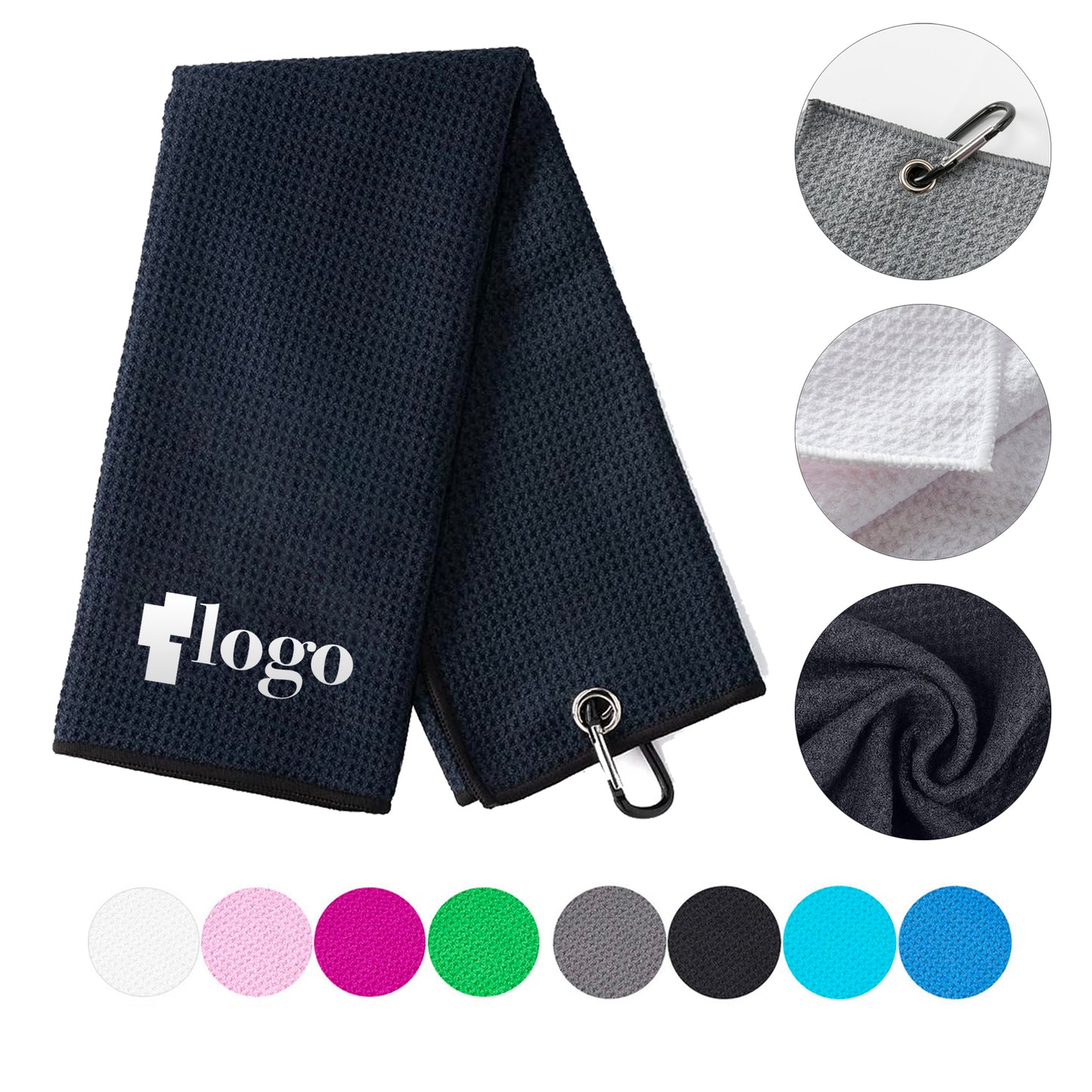 LTAW443【100 PCS】Microfiber Sport Golf Towel