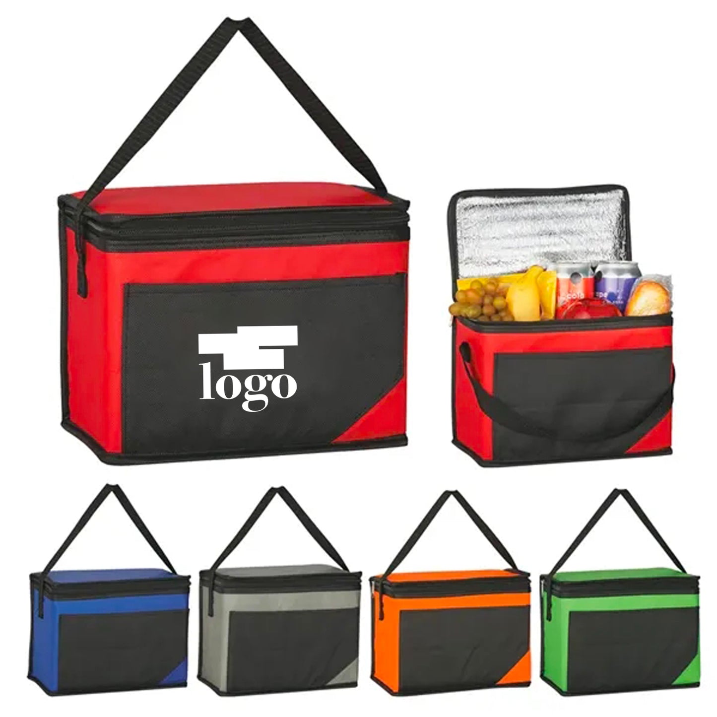 LTAW448【500 PCS】Non-Woven Cooler Bag