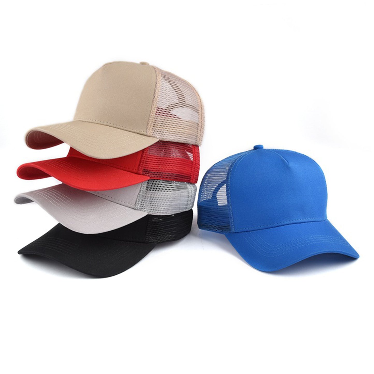 LTAW456【100 PCS】Adjustable Mesh Baseball Hat