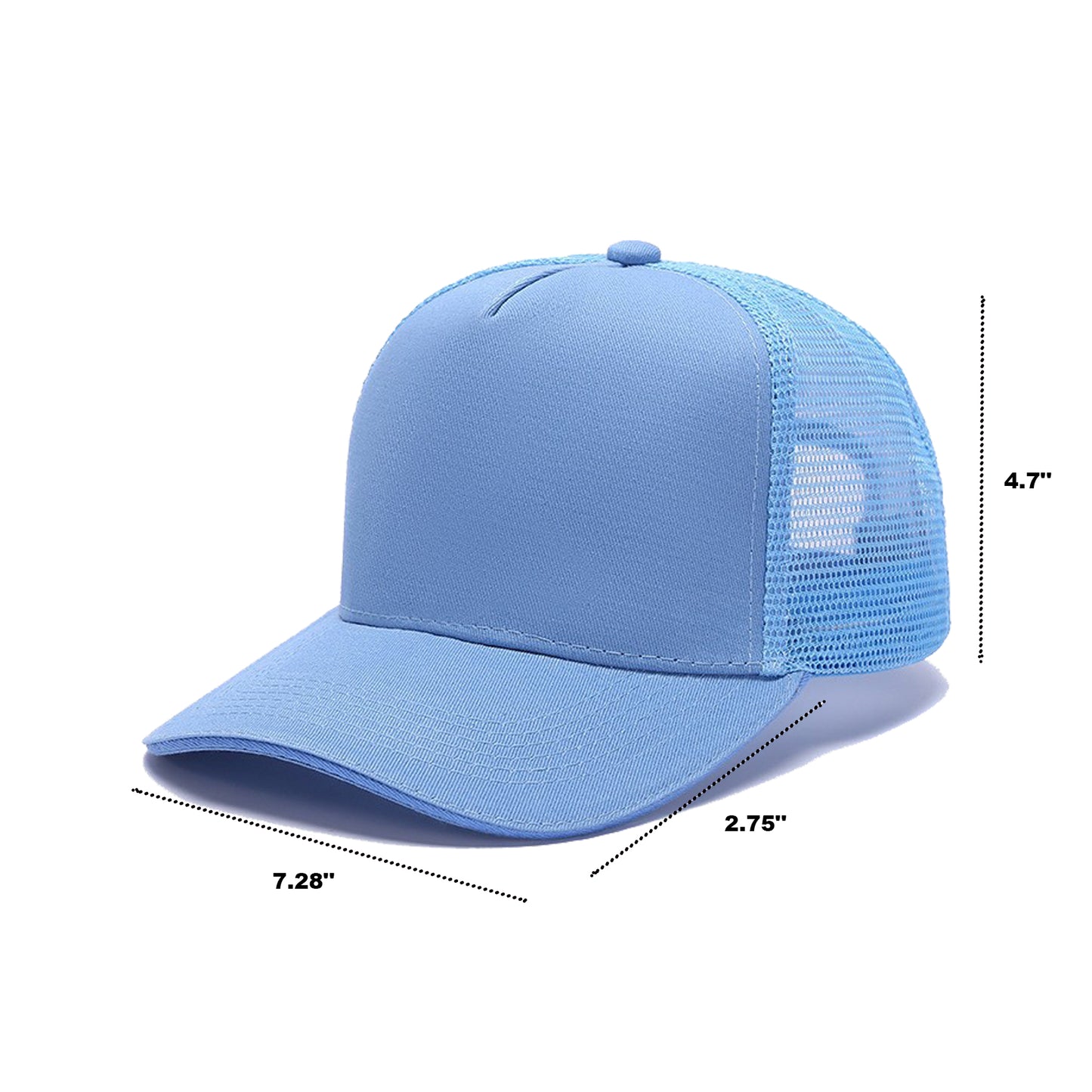 LTAW456【100 PCS】Adjustable Mesh Baseball Hat