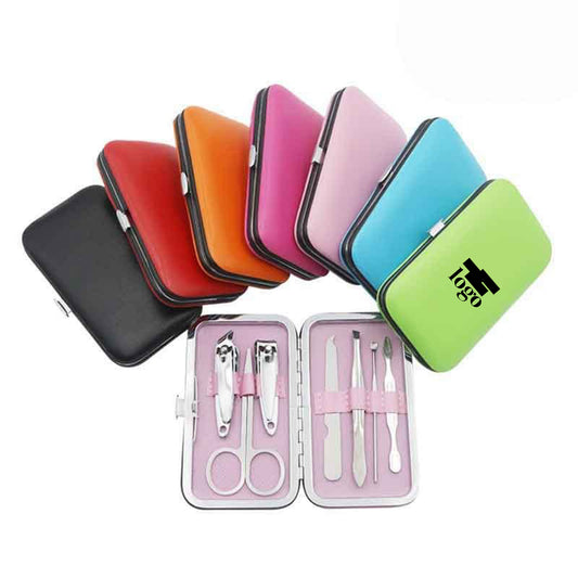 LTAW473【100 PCS】7Pcs Manicure Set With Case