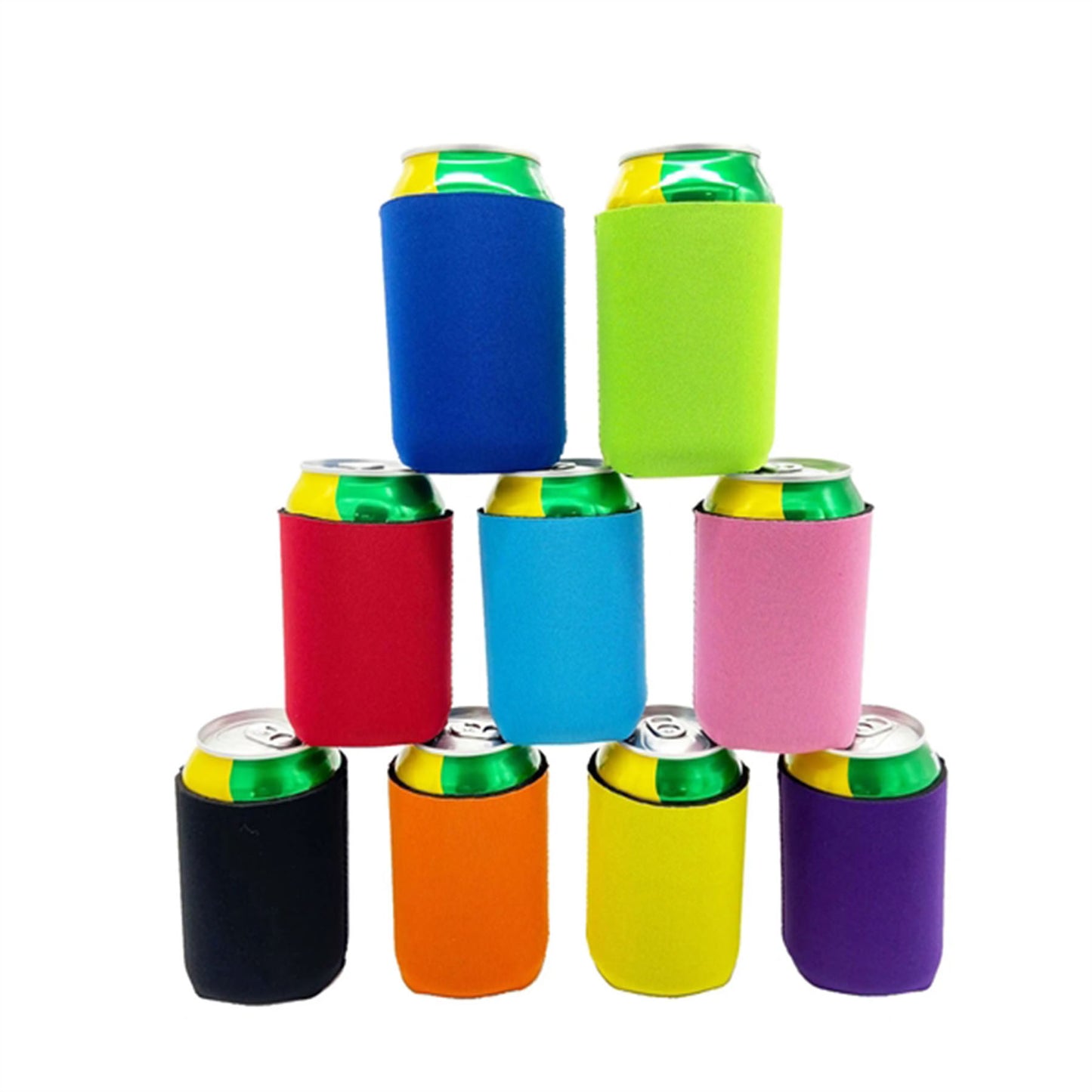 LTAW103【100 PCS】Collapsible Neoprene Can Coolers