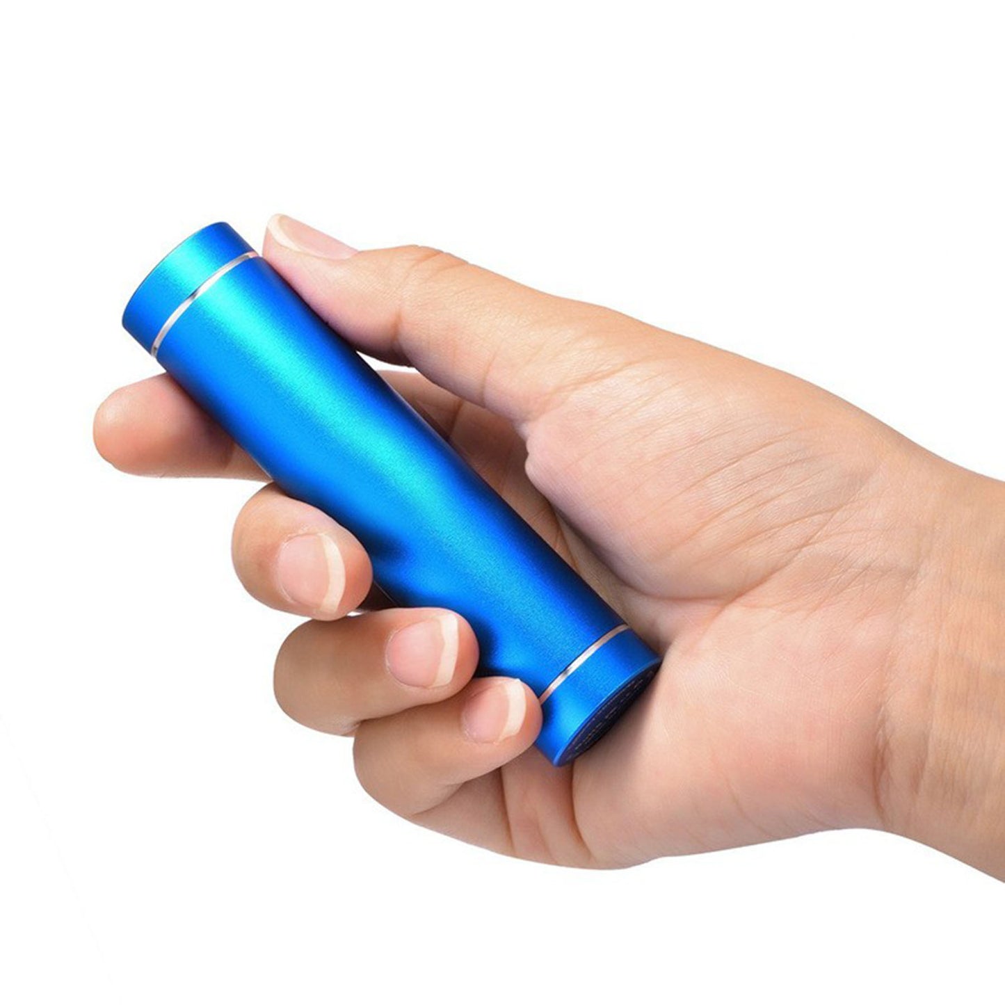 LTAW105【100 PCS】2600mAh Portable Cylinder Metal Power Bank Charger