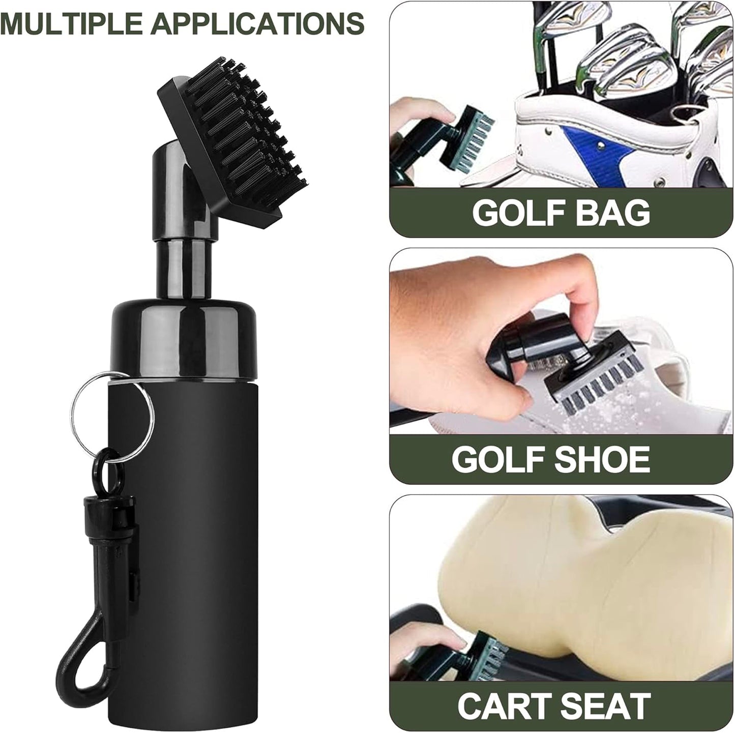 LTAW013【100 PCS】Golf Cleaning Brush