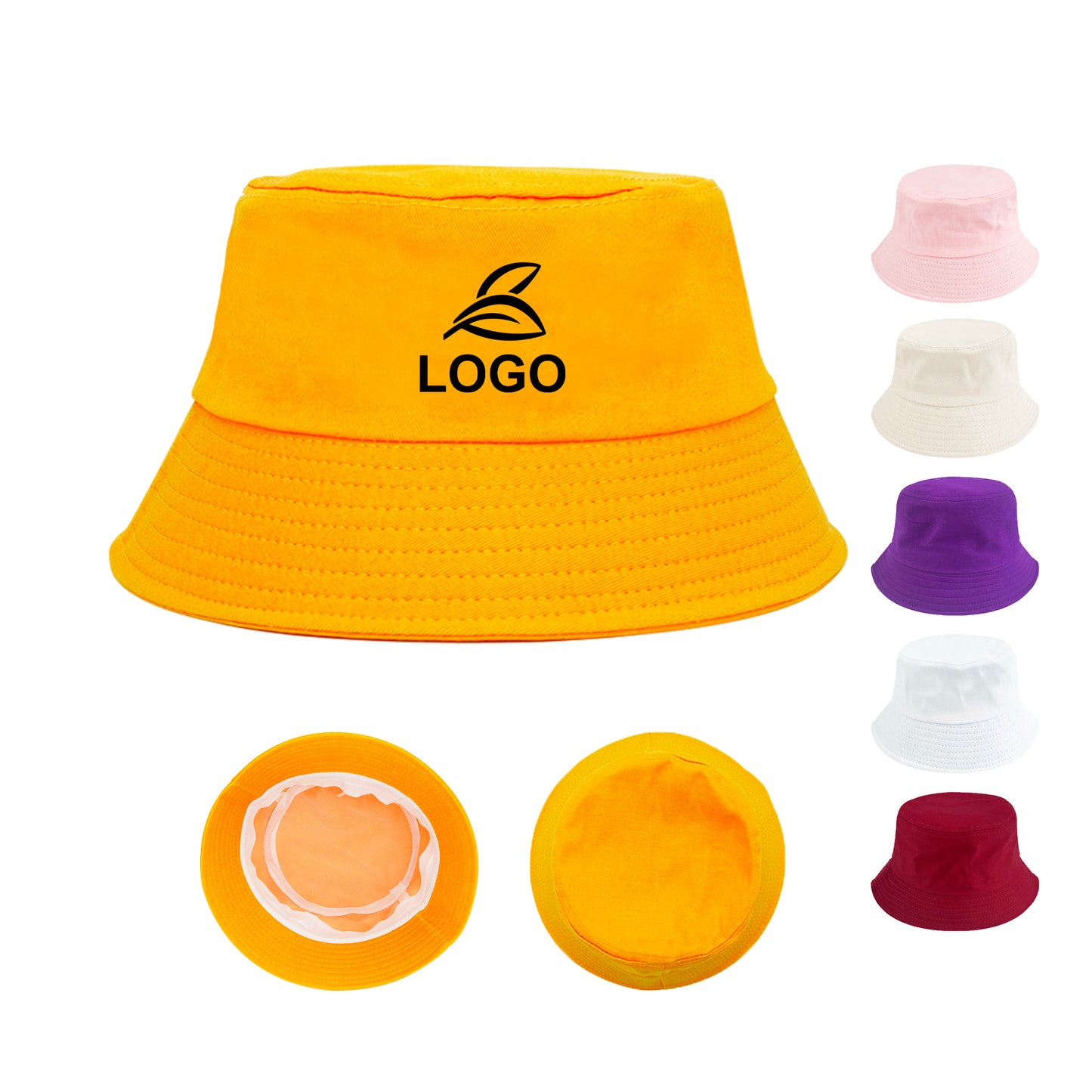 LTAW160【100 PCS】Cotton Style Bucket Hat