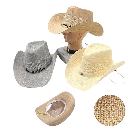 LTAW162【200 PCS】Straw Cowboy Cowgirl Hat