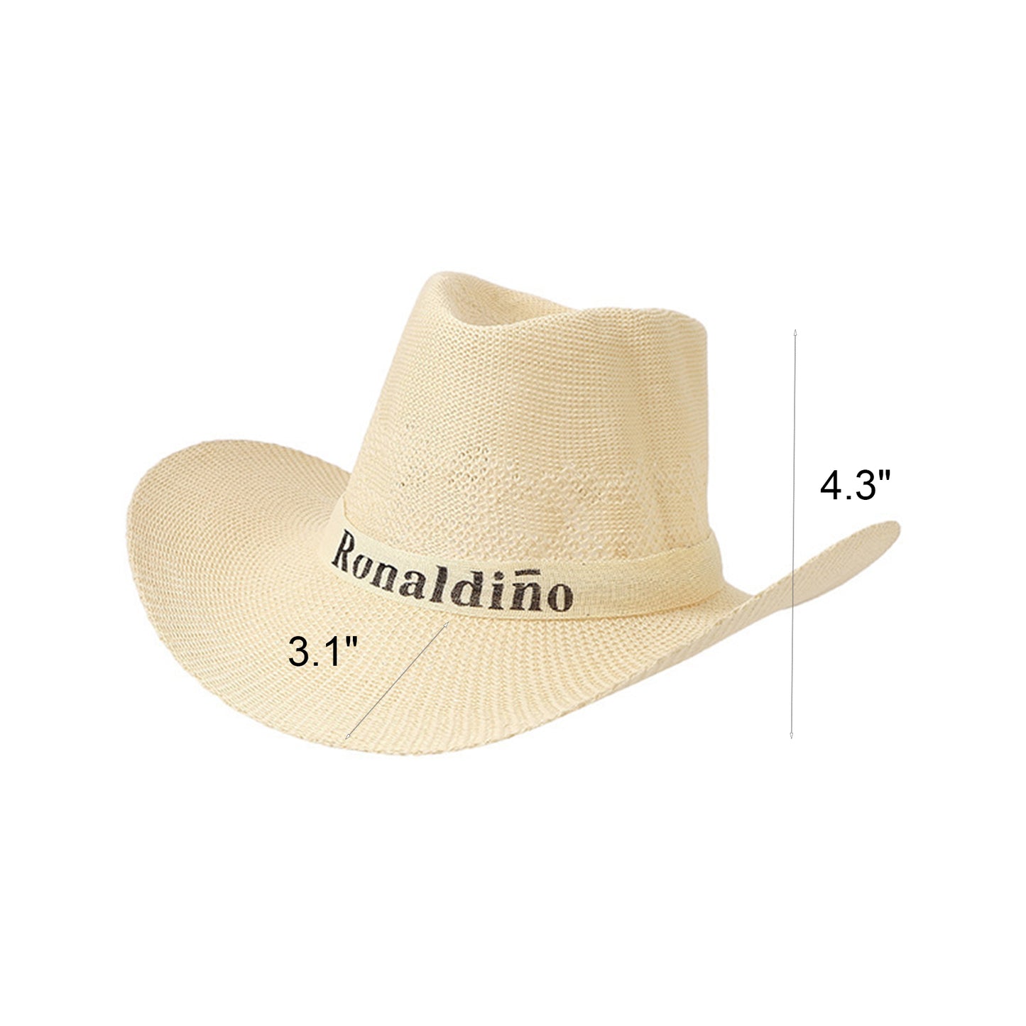 LTAW162【200 PCS】Straw Cowboy Cowgirl Hat