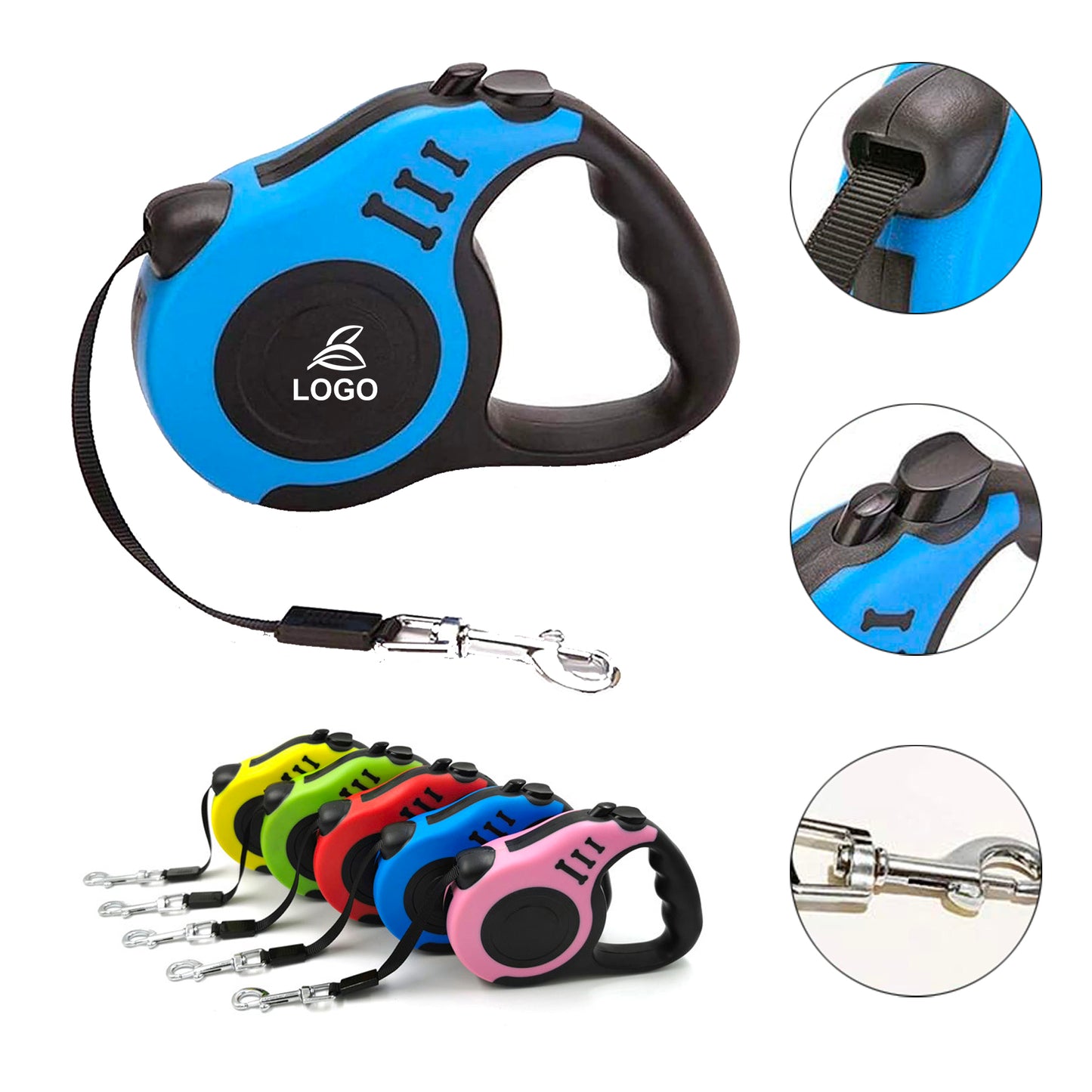 LTAW169【100 PCS】Retractable Dog Leash