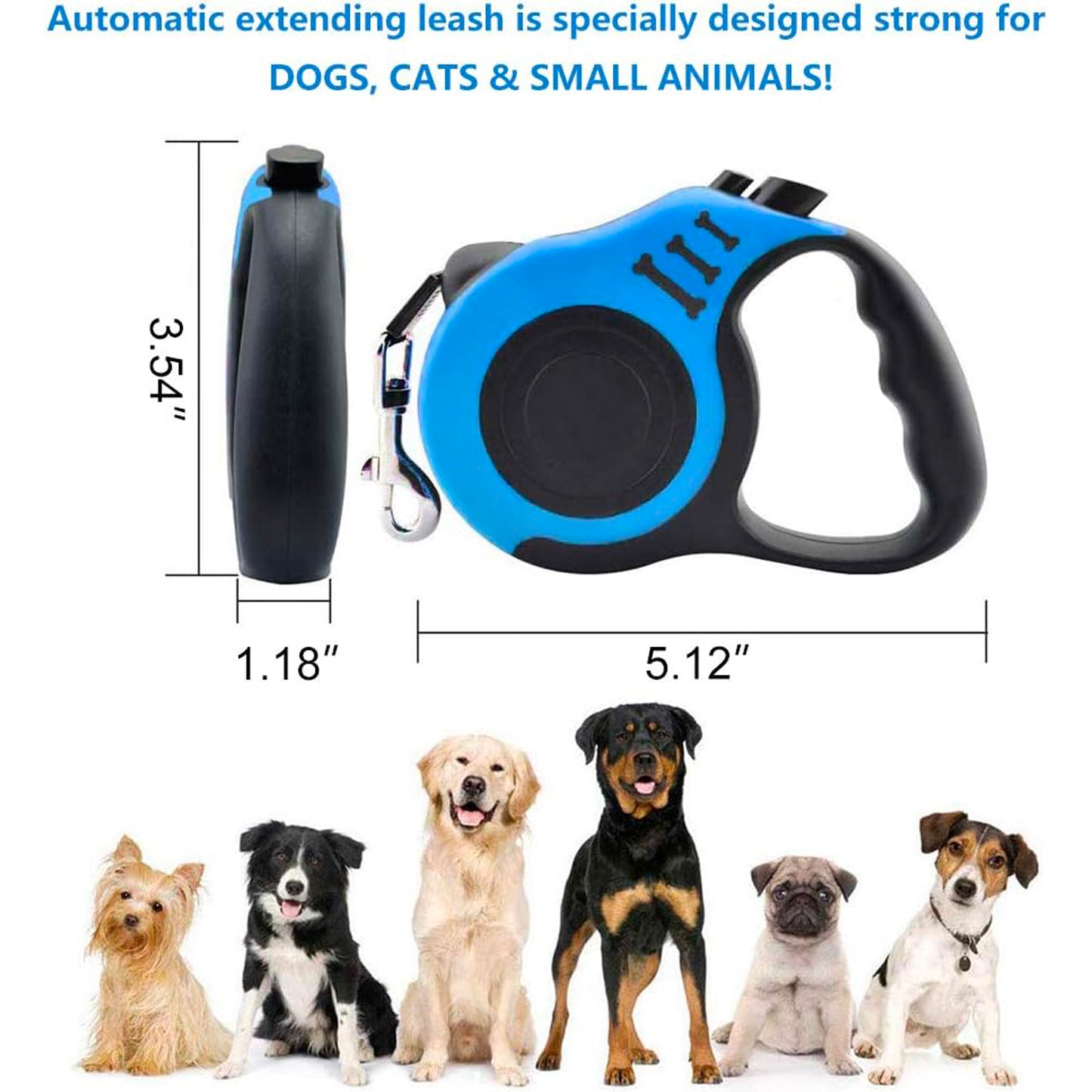 LTAW169【100 PCS】Retractable Dog Leash