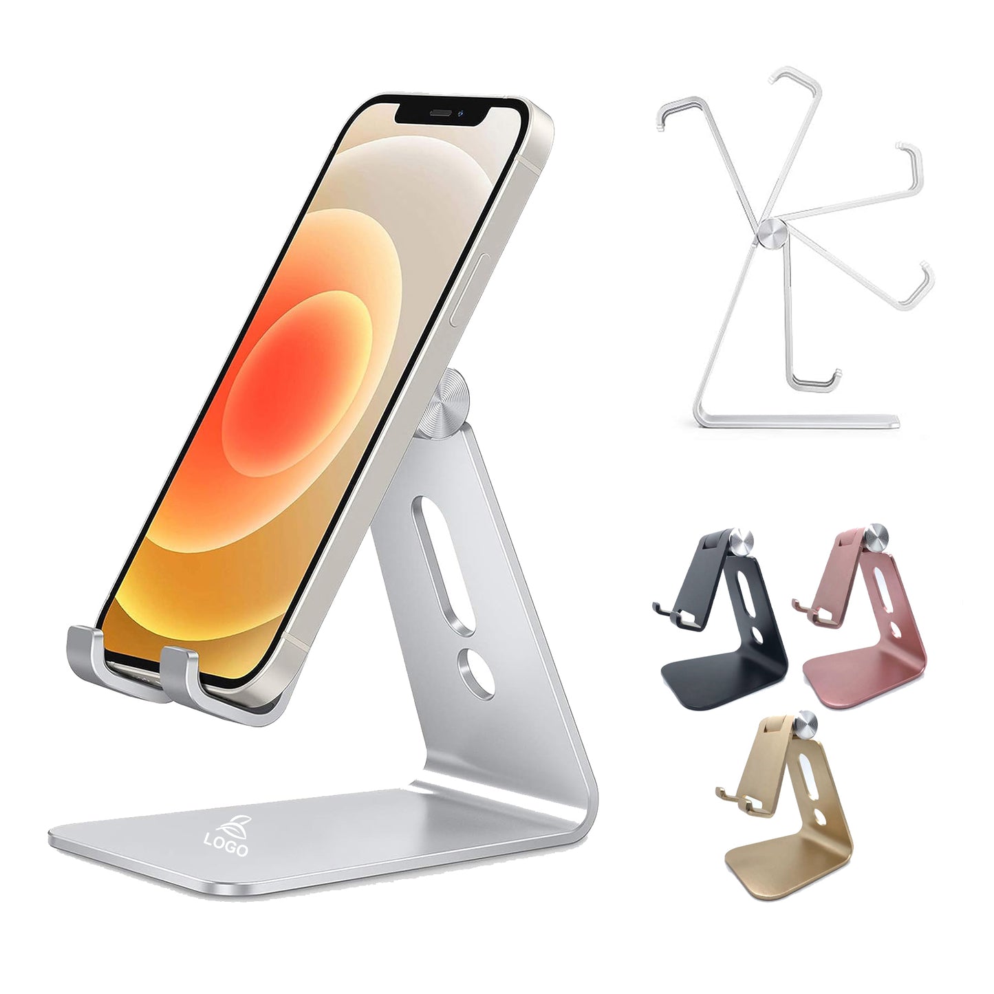 LTAW182【100 PCS】Adjustable Tabletop Cell Phone Stand