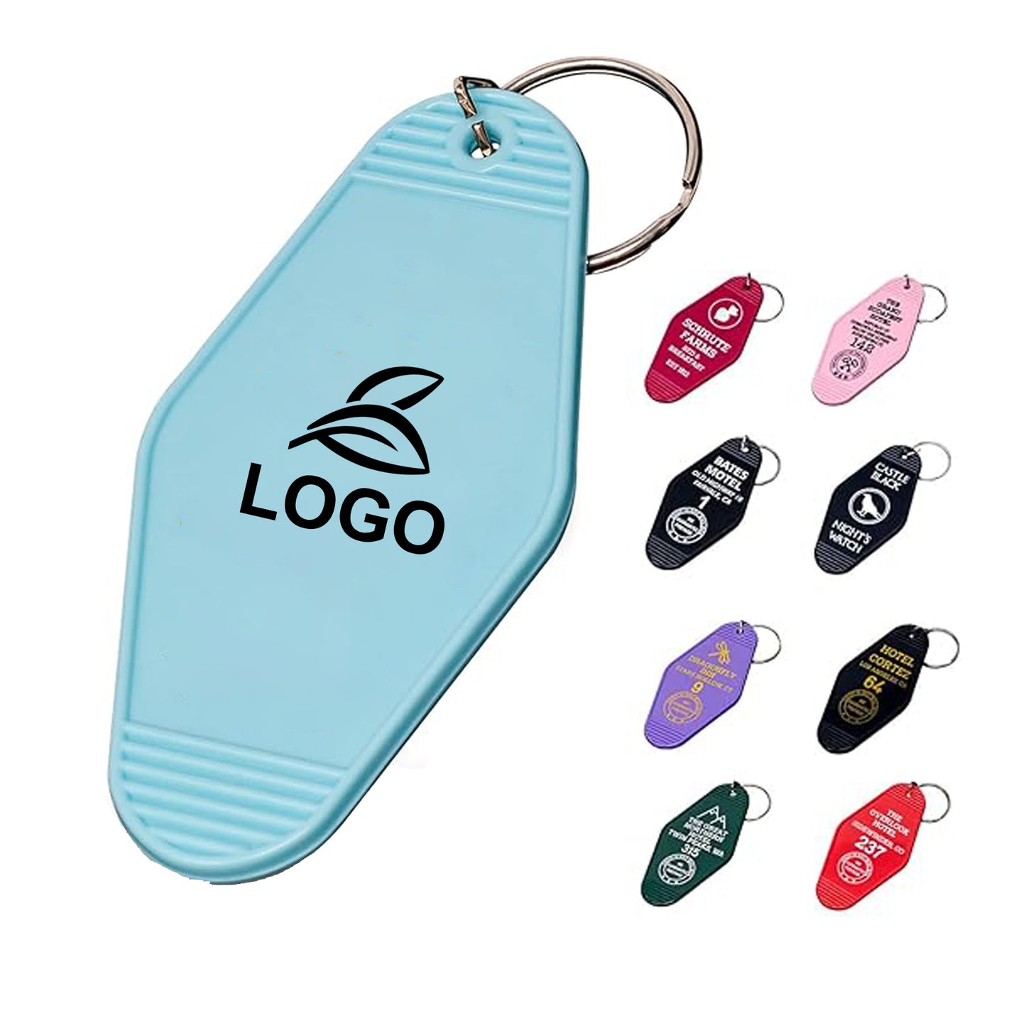 LTAW191【100 PCS】Motel Keychain