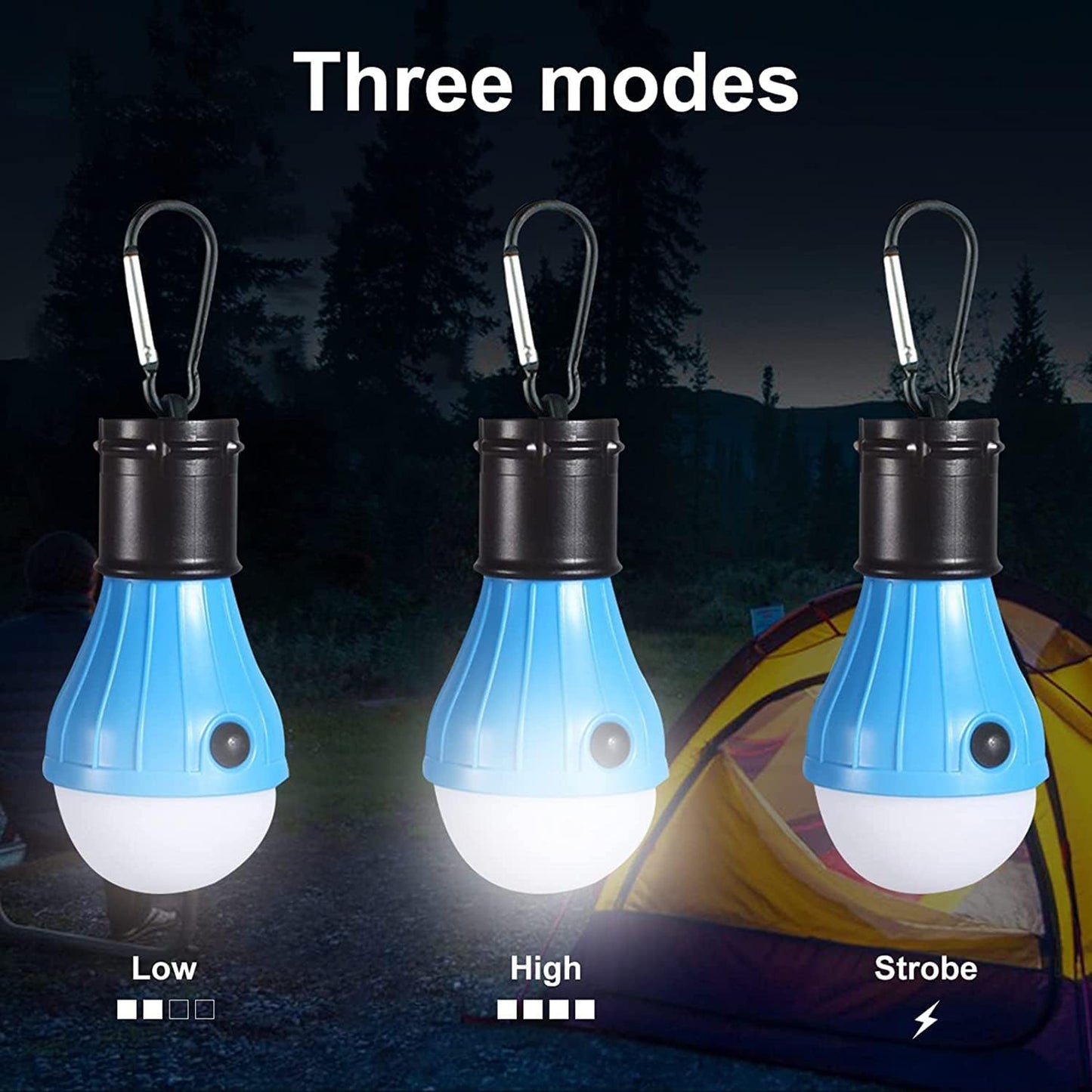 LTAW194【100 PCS】LED Camping Tent Lantern