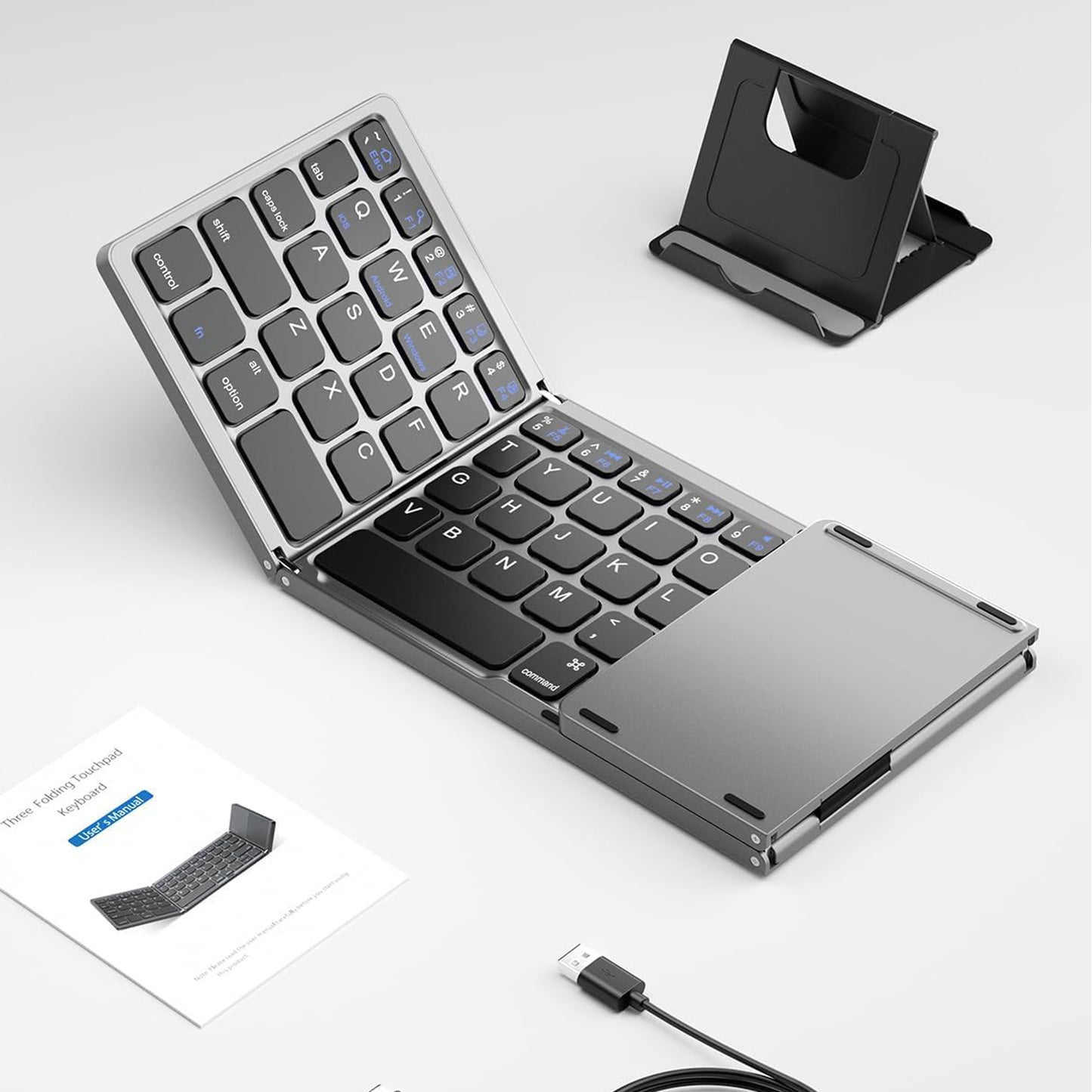 LTAW200【10 PCS】Foldable Bluetooth Keyboard