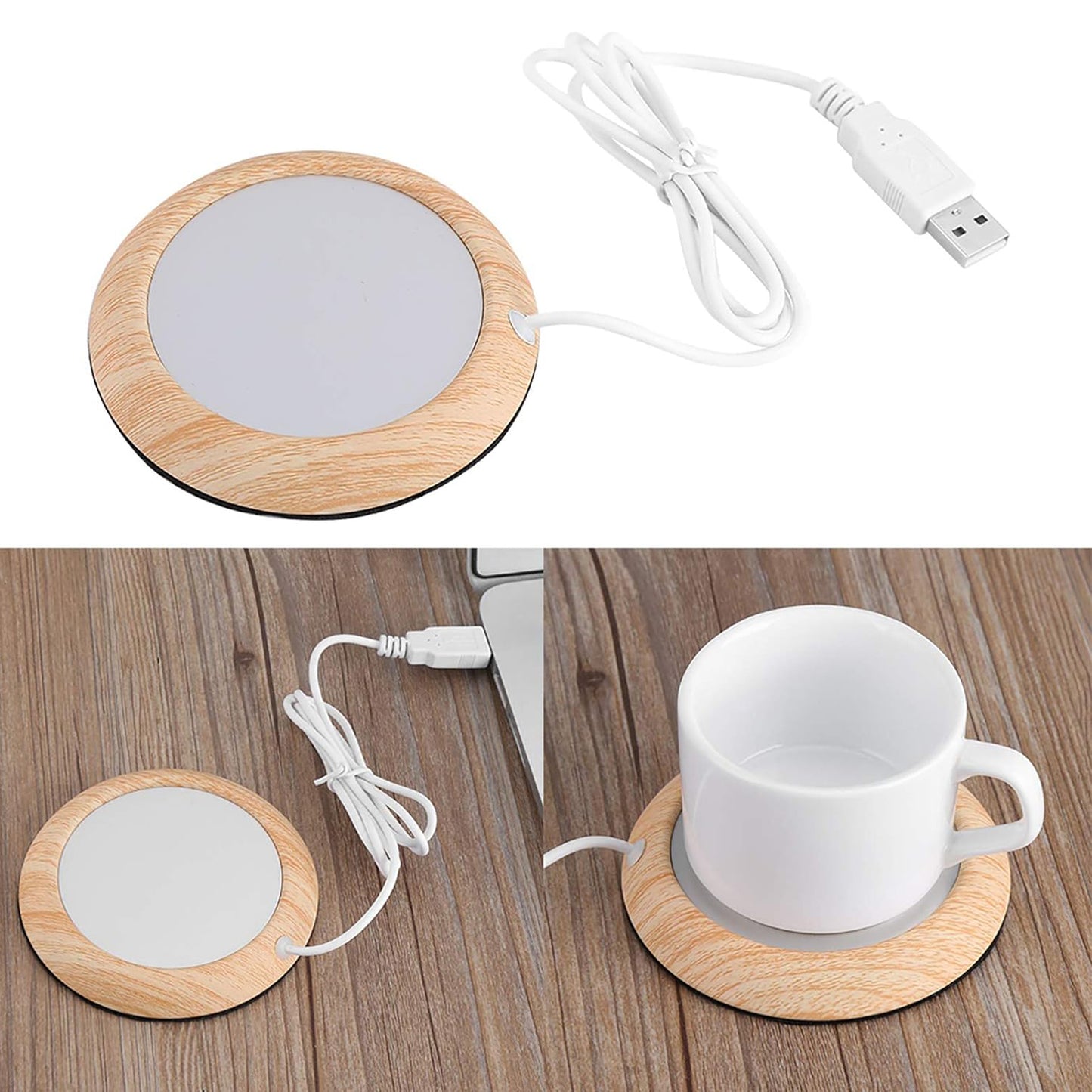 LTAW206【100 PCS】USB Heated Cup Coaster