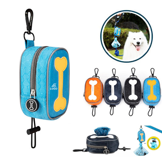 LTAW208【100 PCS】Dog Waste Bag Dispenser With Clip For Leash And Belt