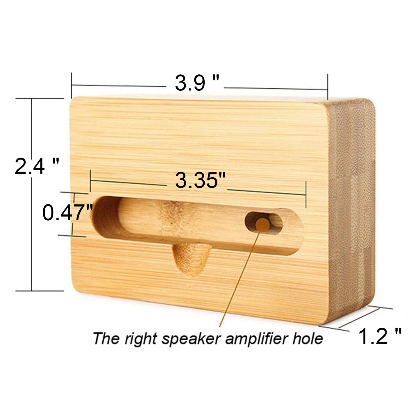 LTAW209【300 PCS】Multi-Functional Wooden Phone Stand