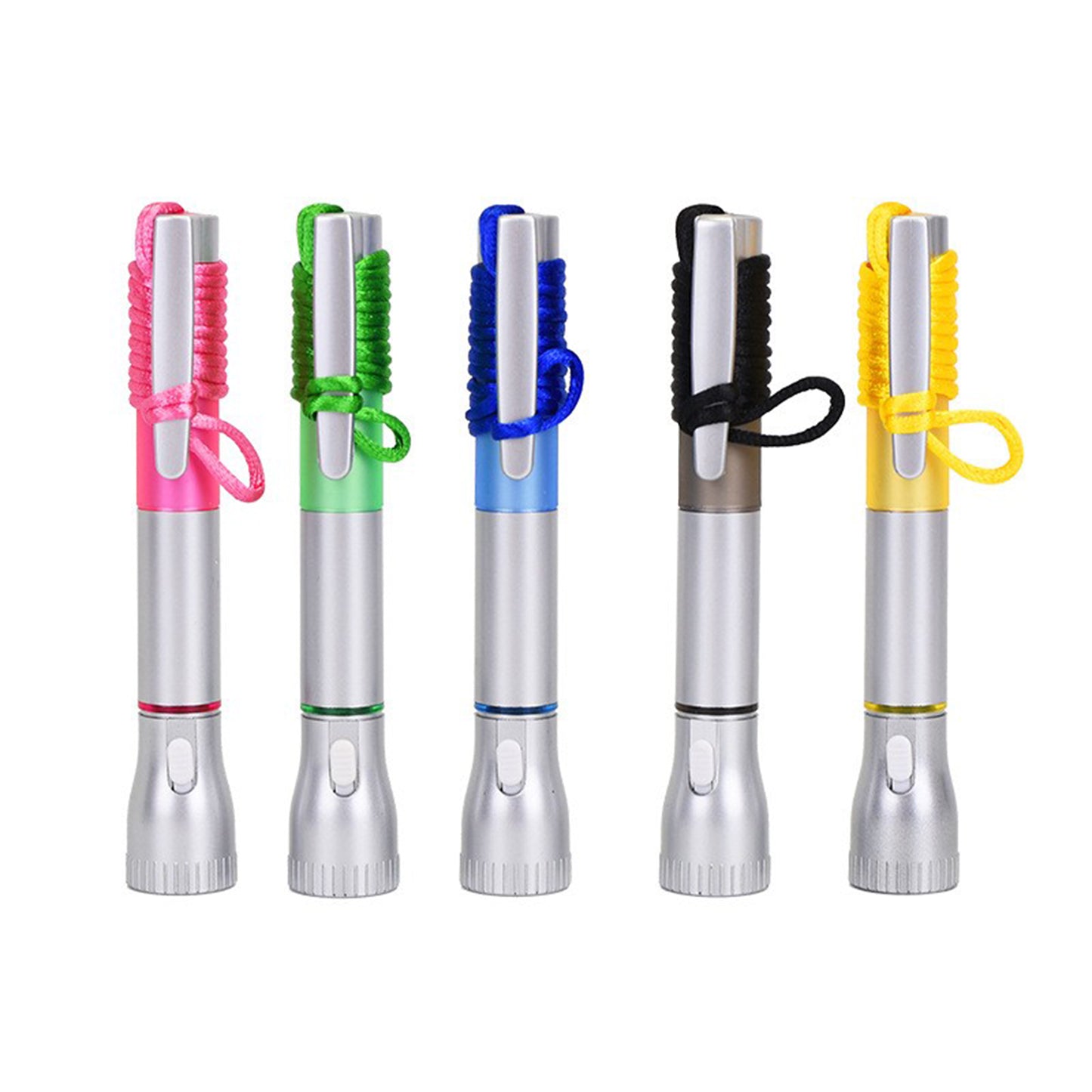 LTAW210【500 PCS】Flashlight Light Up Pen With Lanyard