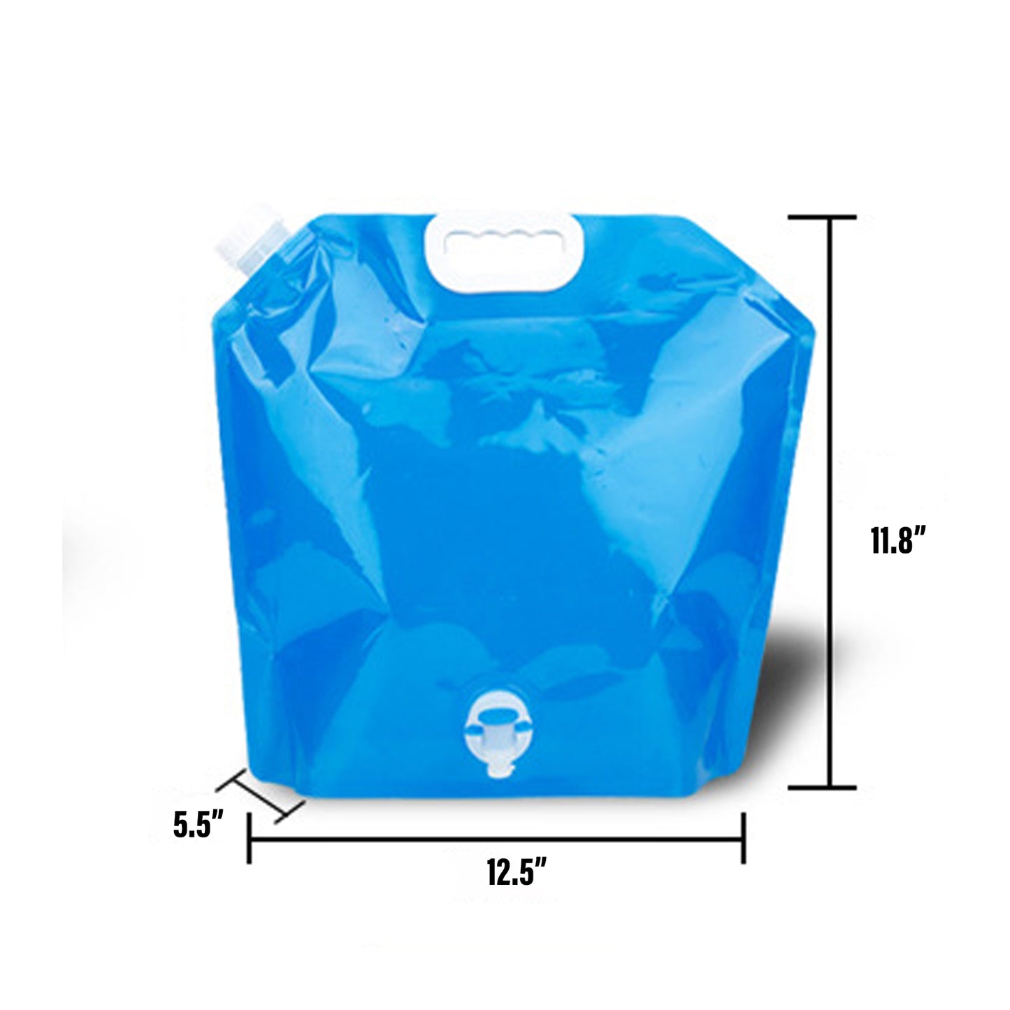 LTAW224【200 PCS】 Camping Folding Water Bag