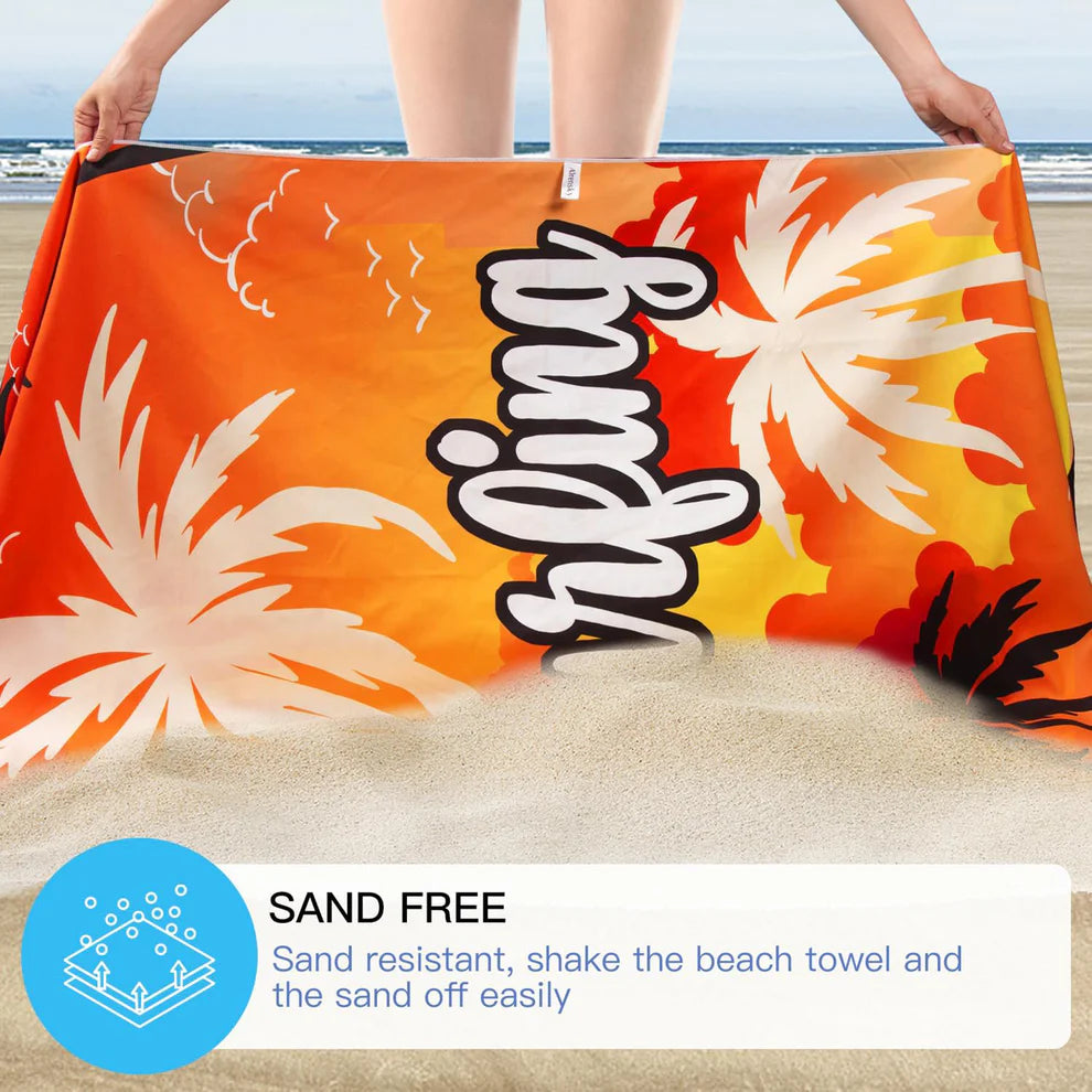 LTAW023【100 PCS】Microfiber Beach Towel