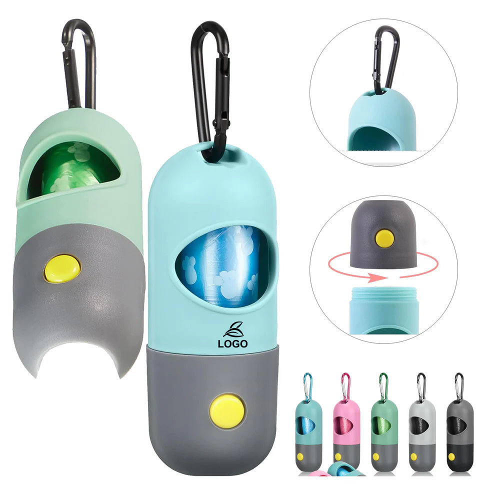 LTAW033【100 PCS】Doggy Poop Bag Dispenser With Light