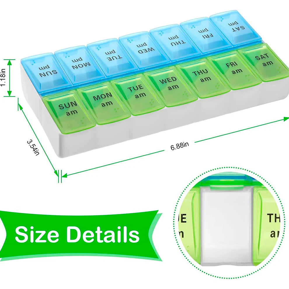 LTAW036【100 PCS】Pill Organizer