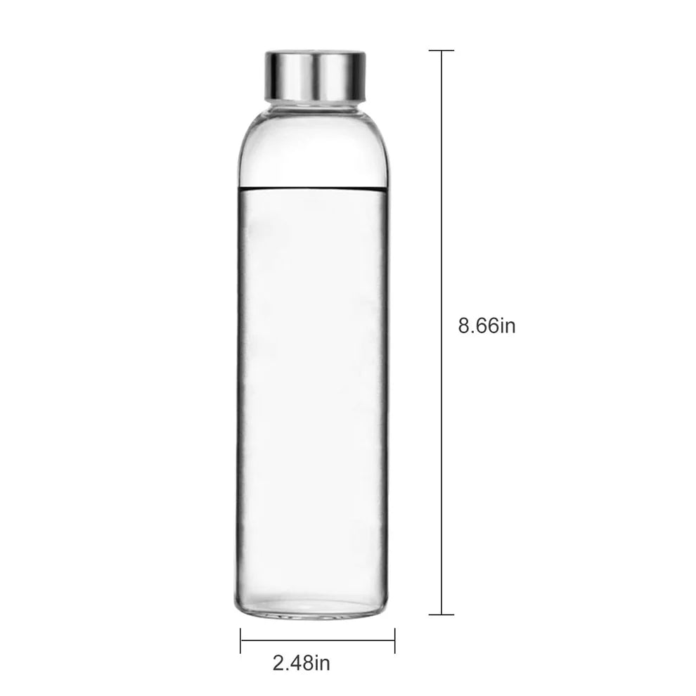 LTAW037【200 PCS】Clear Reusable Drinking Bottle