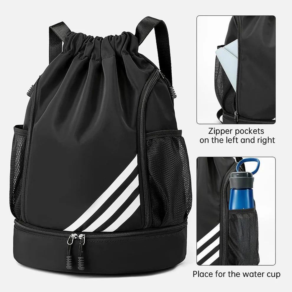 LTAW042【100 PCS】Water Resistant Drawstring Backpack