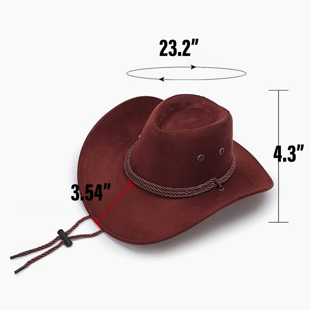 LTAW052【100 PCS】Kangaroo Brown Cowboy